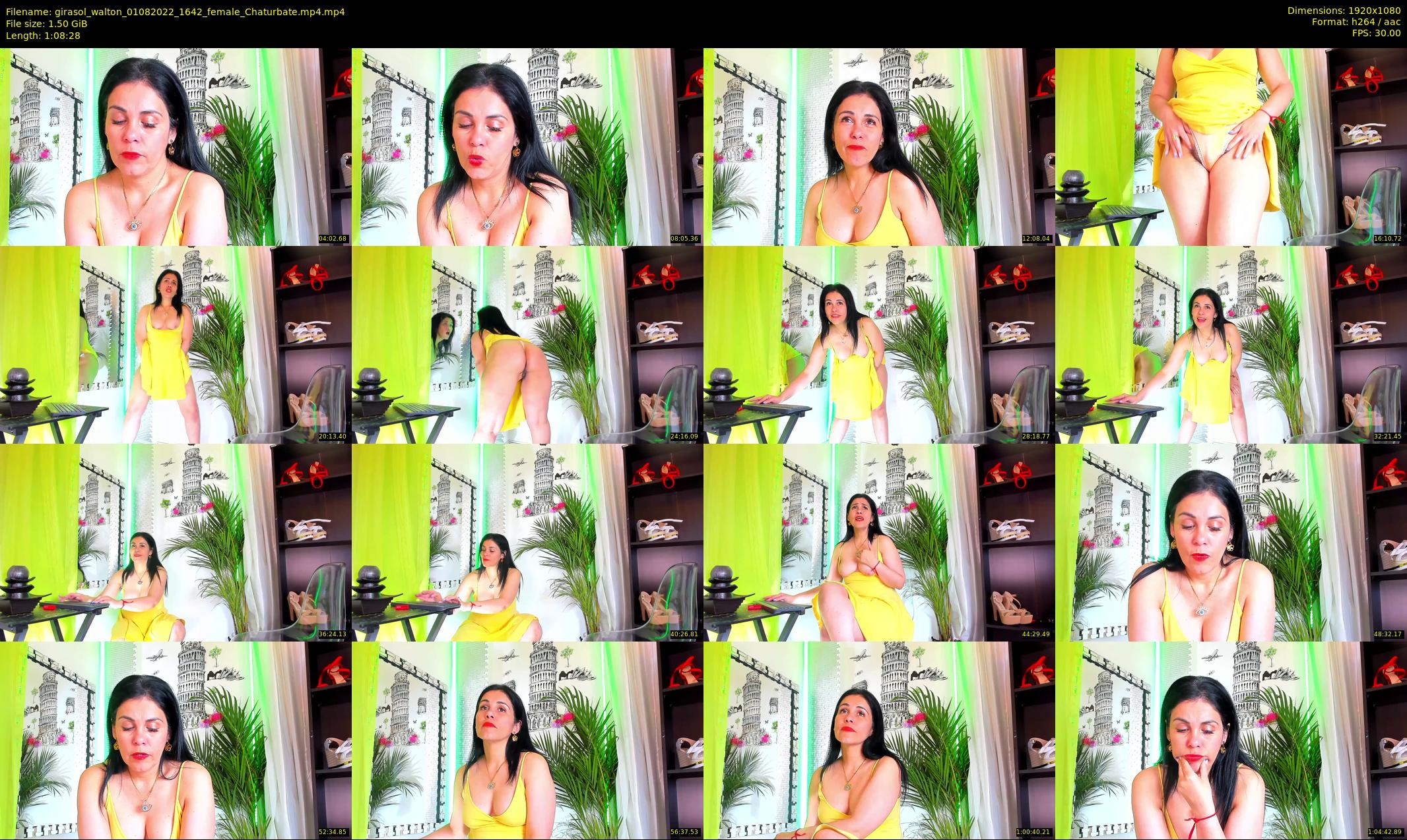 girasol_walton — 69 minute Chaturbate female cam show recording, 1080p, Aug 1, 2022