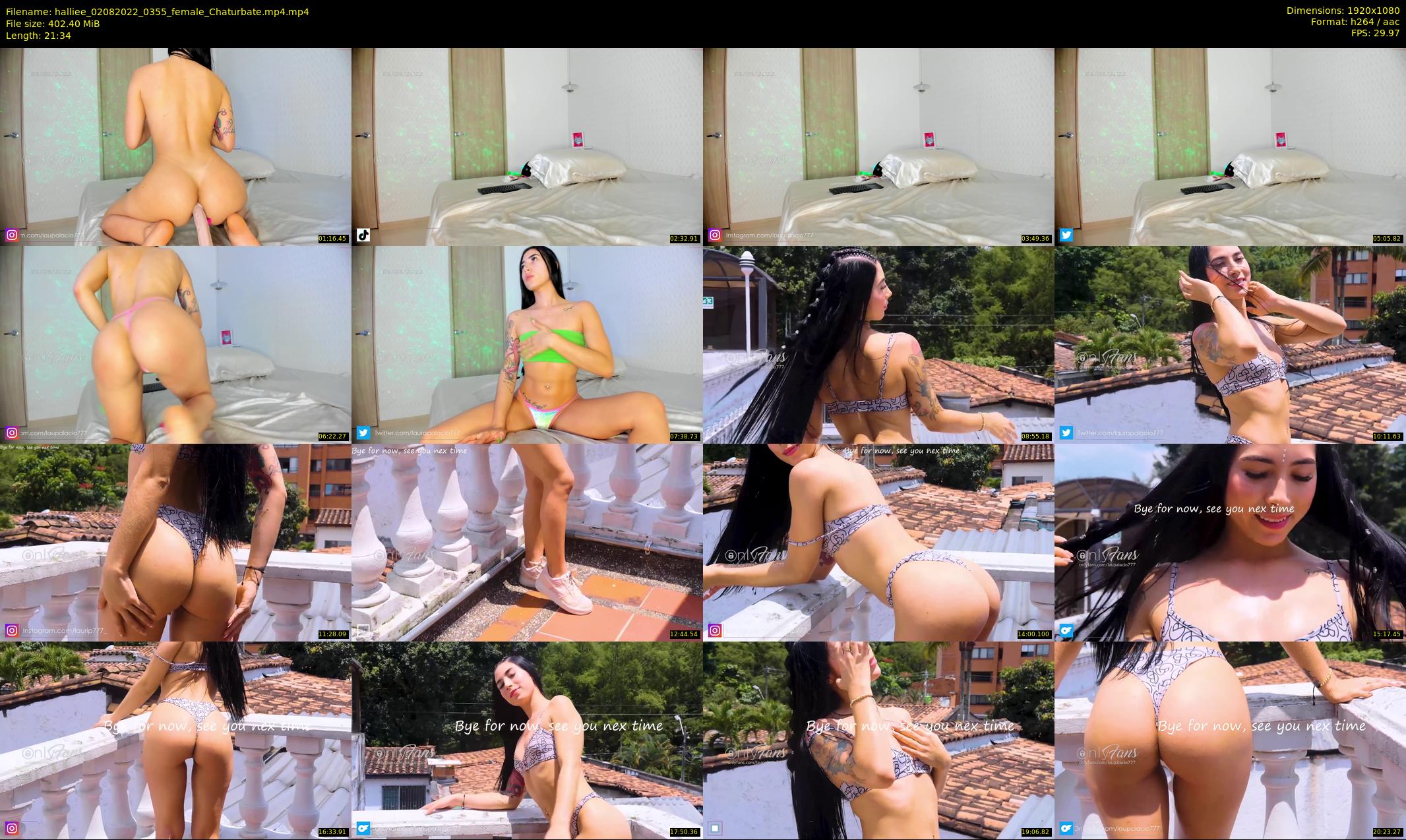 halliee — 22 minute Chaturbate couple cam show recording, 1080p, Aug 2, 2022