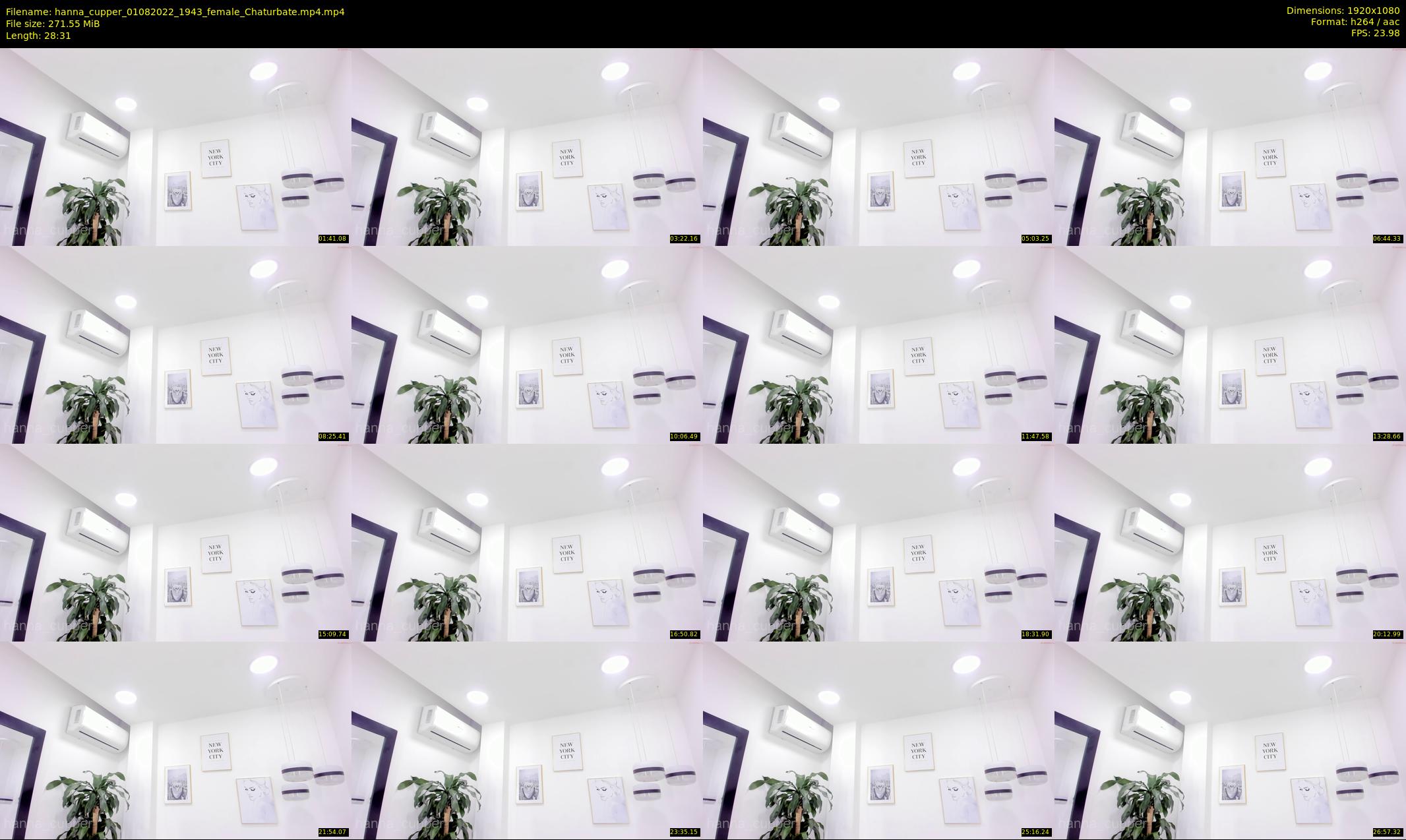 hanna_cupper — 29 minute Chaturbate female cam show recording, 1080p, Aug 1, 2022