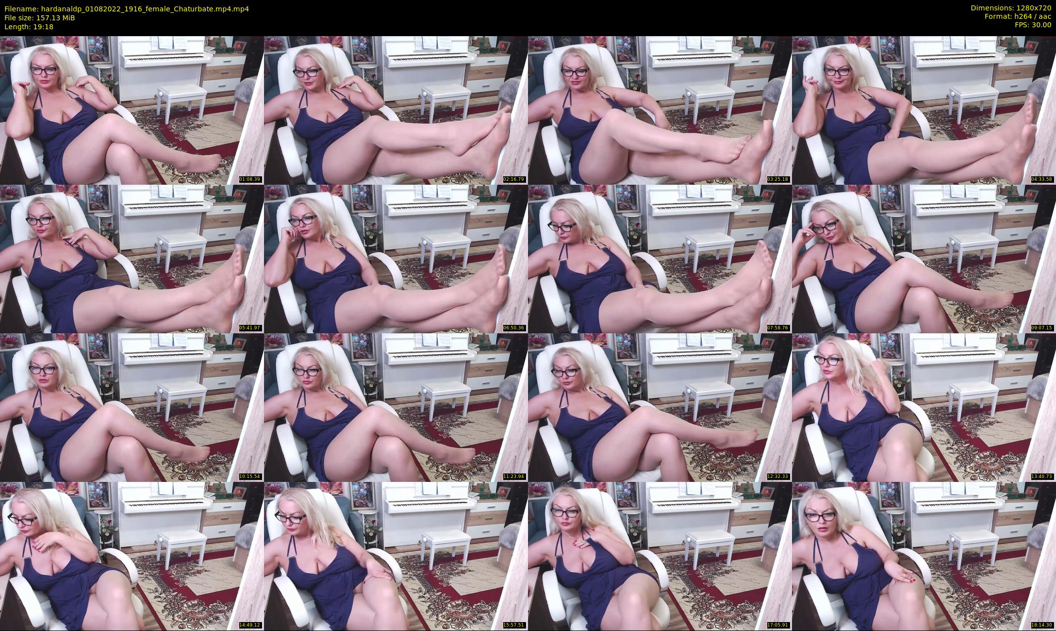 hardanaldp — 20 minute Chaturbate female cam show recording, 720p, Aug 1, 2022