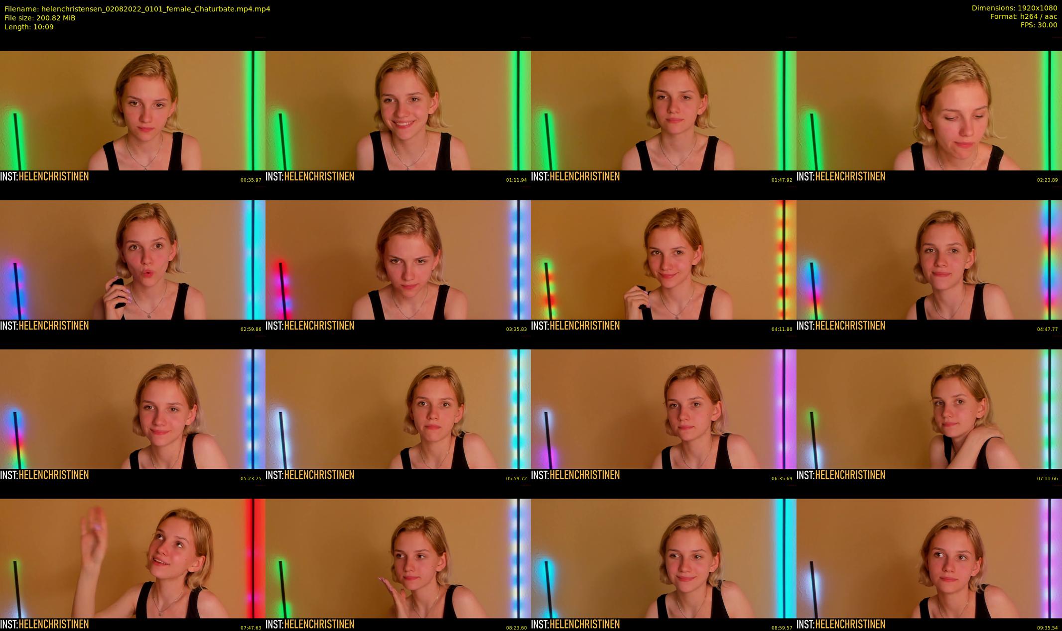 helenchristensen — 11 minute Chaturbate female cam show recording, 1080p, Aug 2, 2022