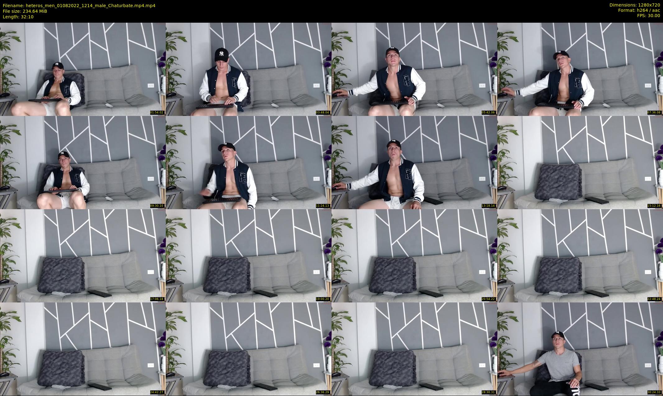 heteros_men — 33 minute Chaturbate male cam show recording, 720p, Aug 1, 2022