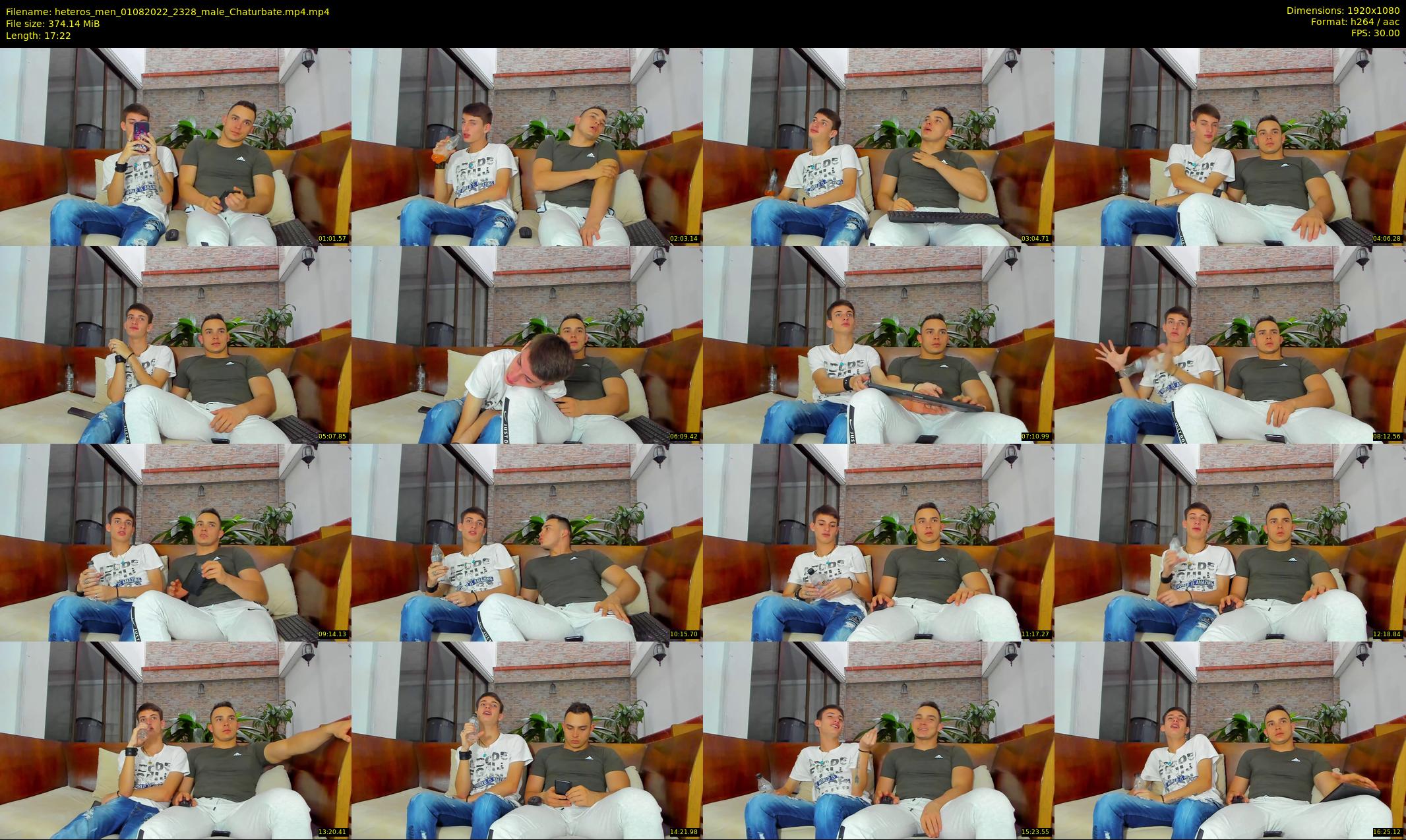 heteros_men — 18 minute Chaturbate male cam show recording, 1080p, Aug 1, 2022