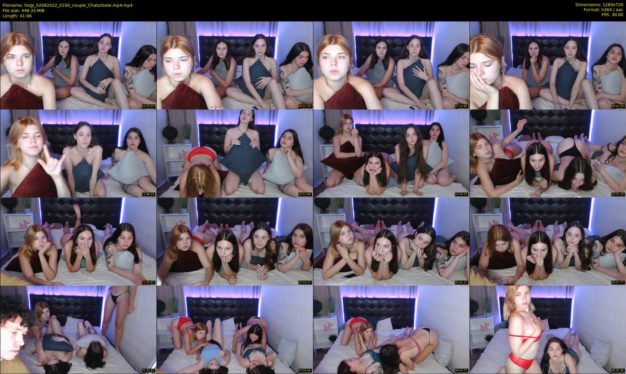 hizgi — 42 minute Chaturbate couple cam show recording, 720p, Aug 2, 2022