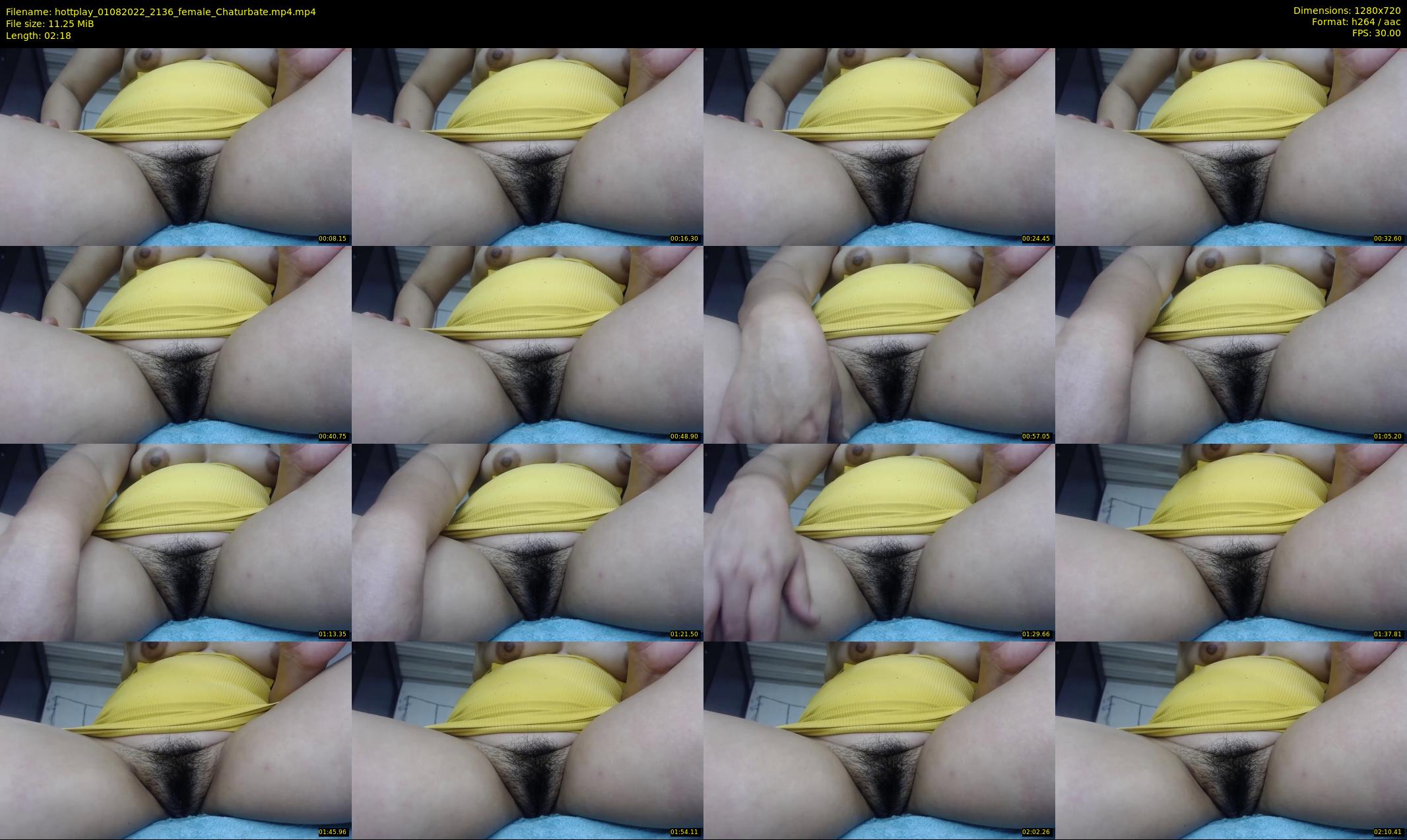 hottplay — 3 minute Chaturbate female cam show recording, 720p, Aug 1, 2022