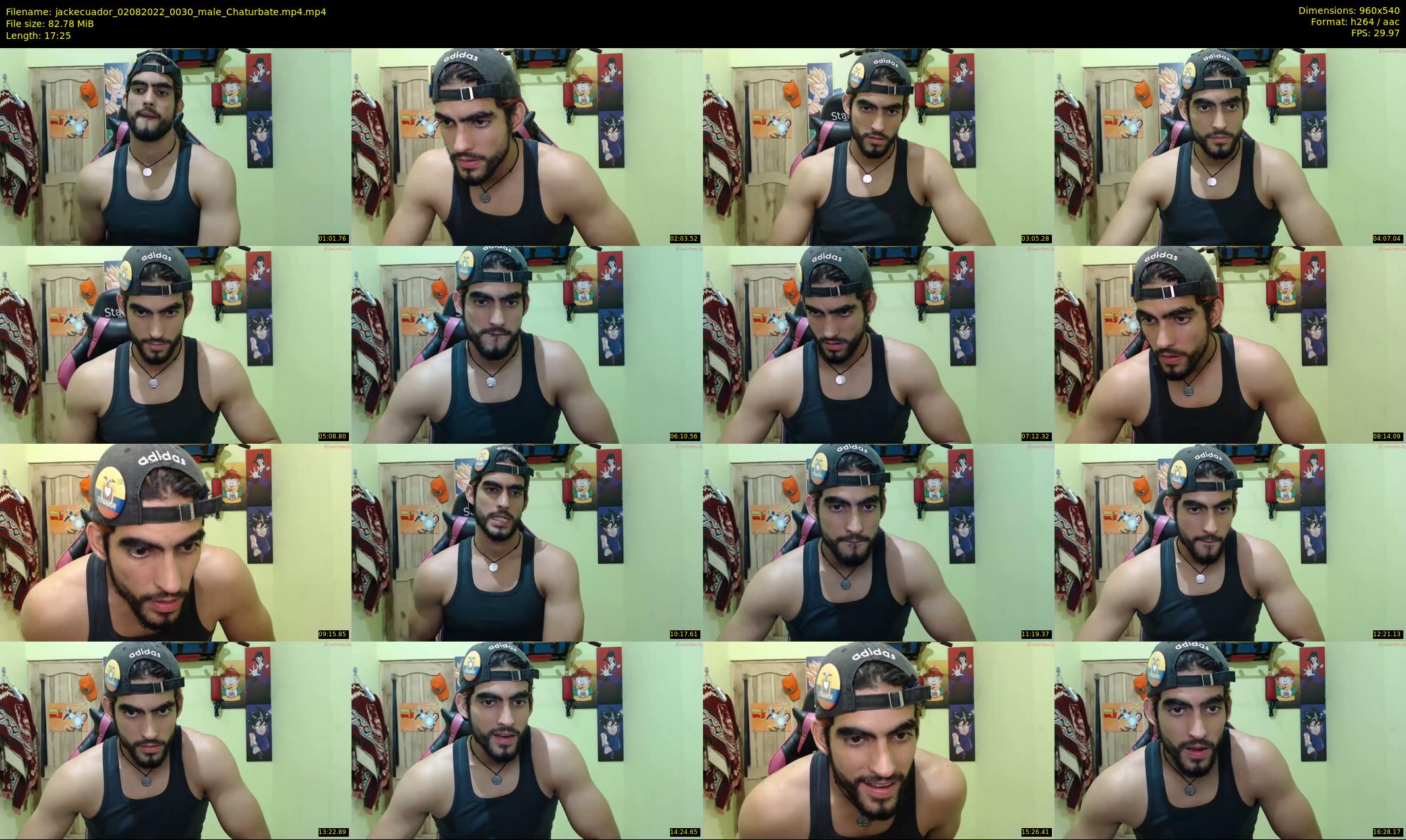 jackecuador — 18 minute Chaturbate male cam show recording, 480p, Aug 2, 2022