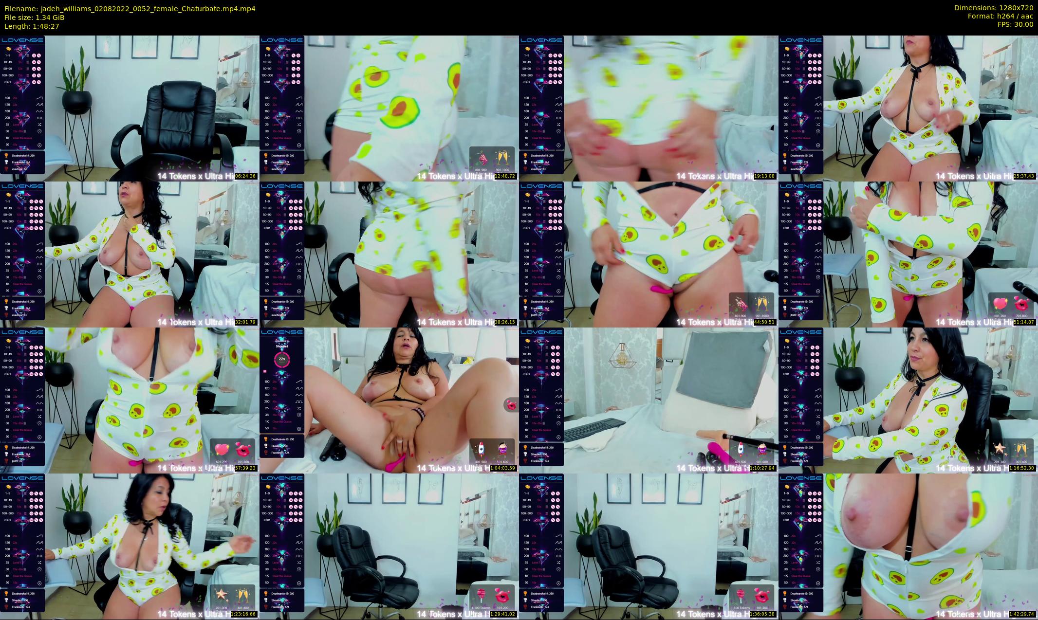 jadeh_williams — 109 minute Chaturbate female cam show recording, 720p, Aug 2, 2022