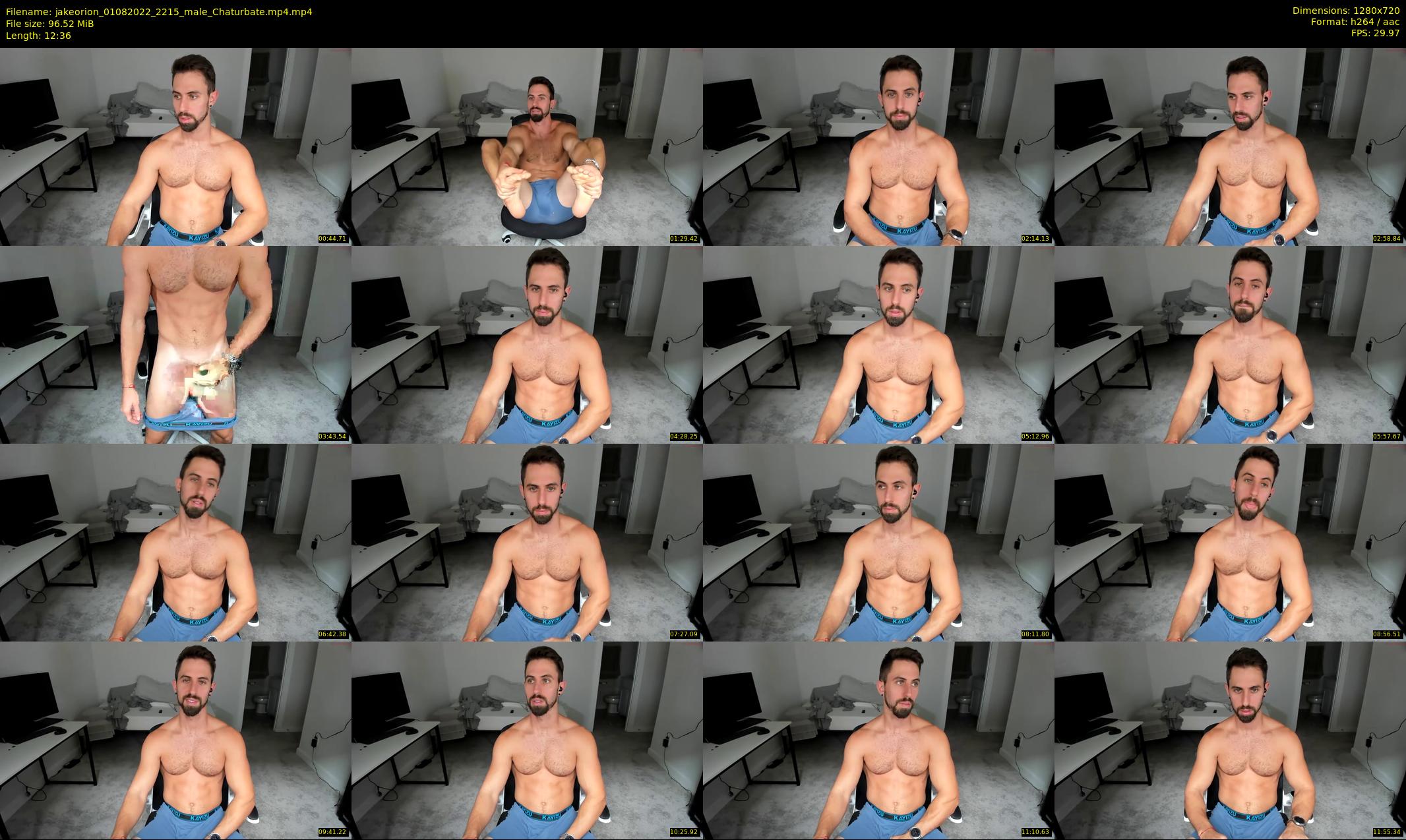 jakeorion — 13 minute Chaturbate male cam show recording, 720p, Aug 1, 2022