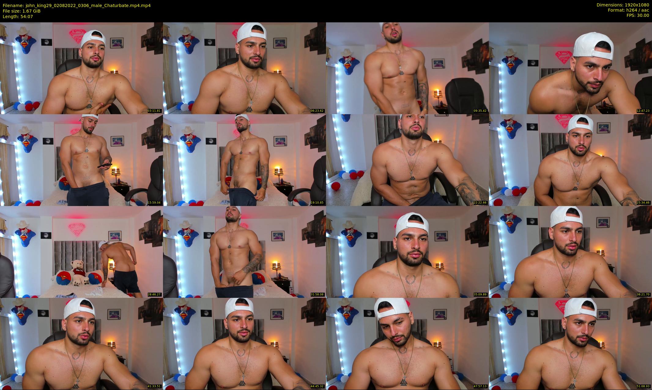 john_king29 — 55 minute Chaturbate male cam show recording, 1080p, Aug 2, 2022