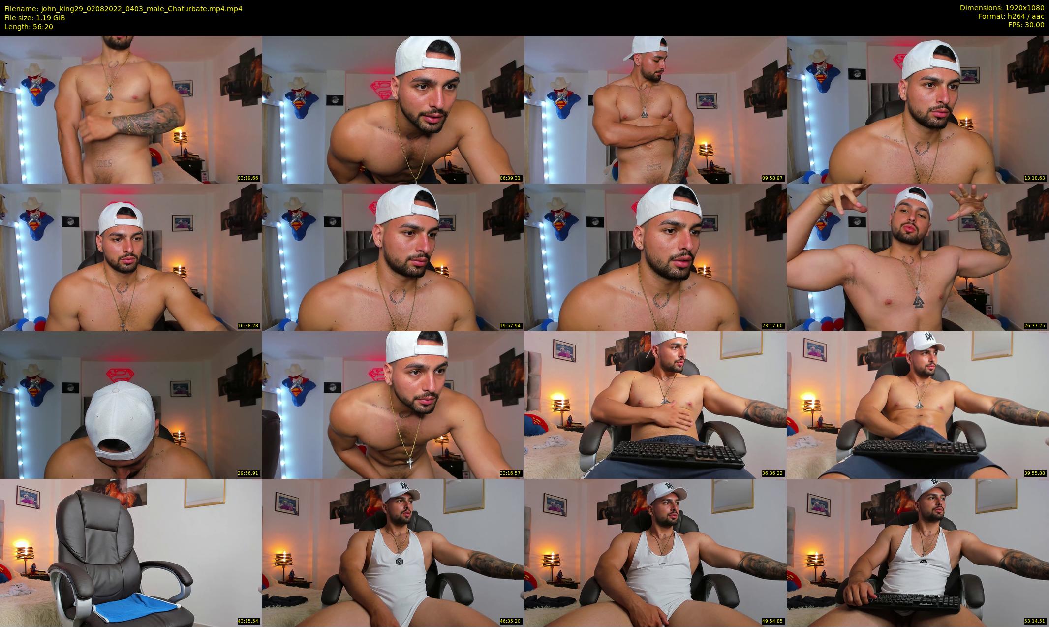 john_king29 — 57 minute Chaturbate male cam show recording, 1080p, Aug 2, 2022