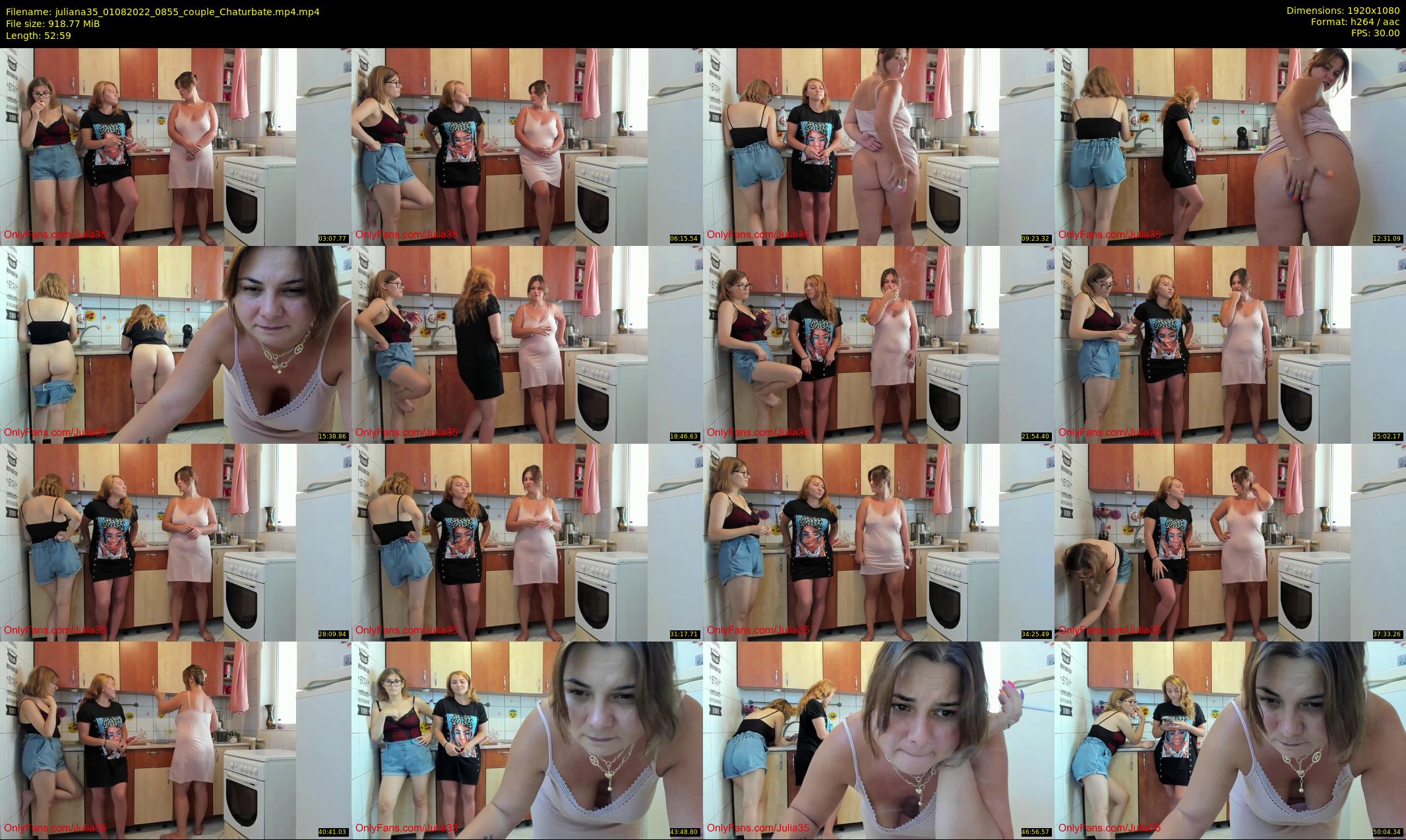 juliana35 — 53 minute Chaturbate couple cam show recording, 1080p, Aug 1, 2022