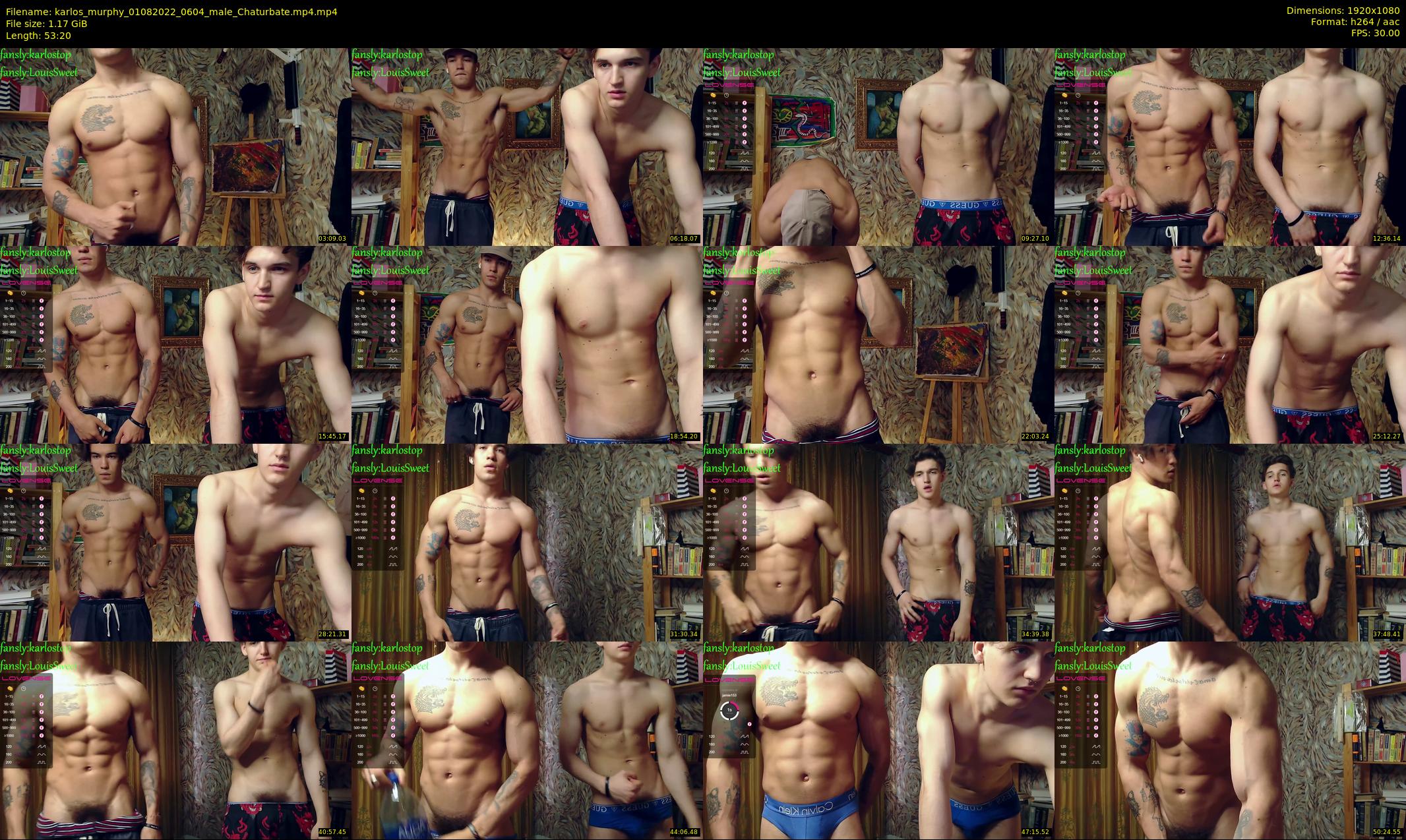 karlos_murphy — 54 minute Chaturbate male cam show recording, 1080p, Aug 1, 2022