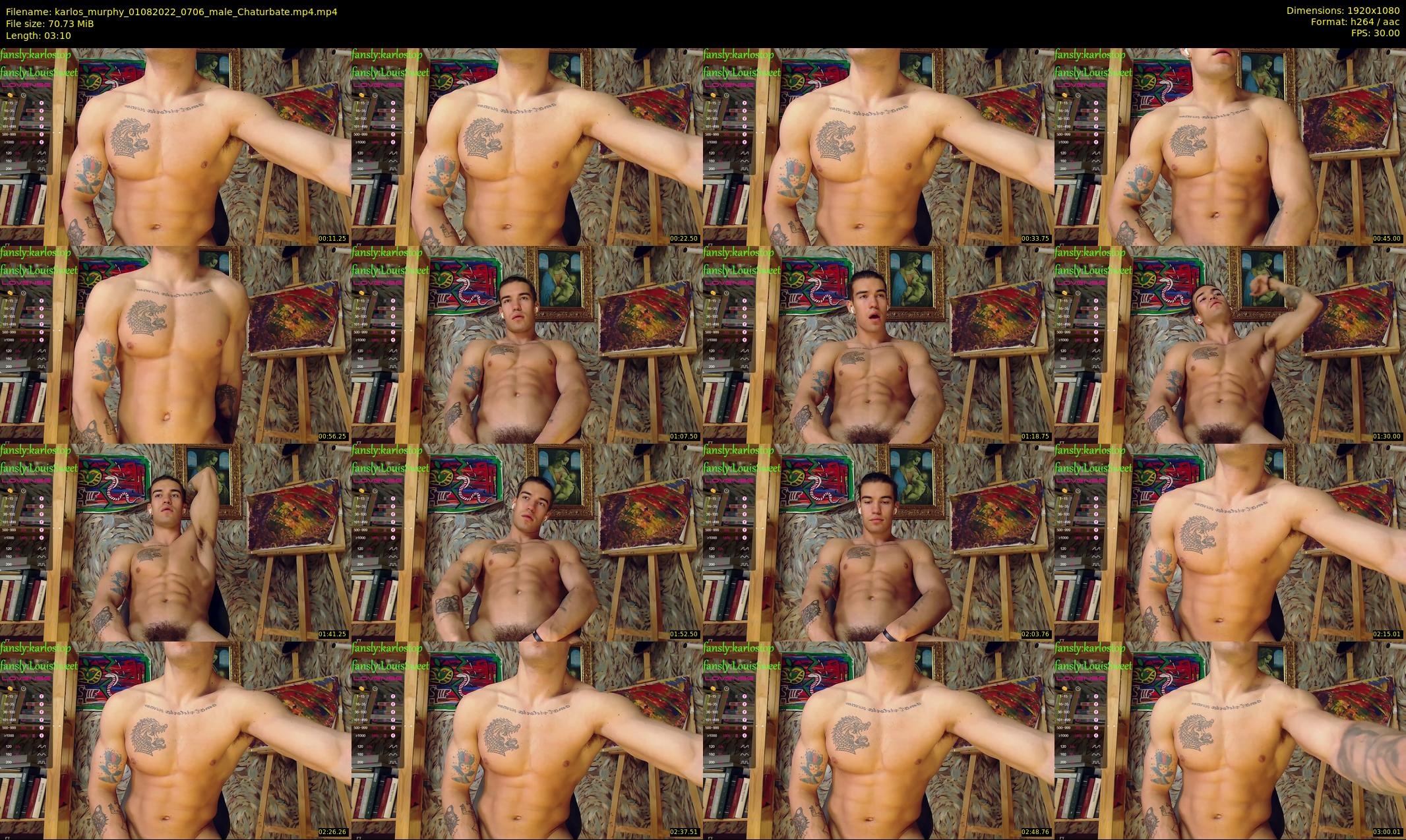 karlos_murphy — 4 minute Chaturbate male cam show recording, 1080p, Aug 1, 2022