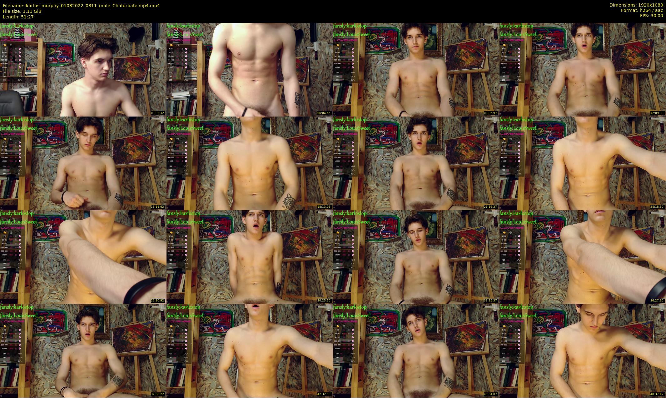 karlos_murphy — 52 minute Chaturbate male cam show recording, 1080p, Aug 1, 2022