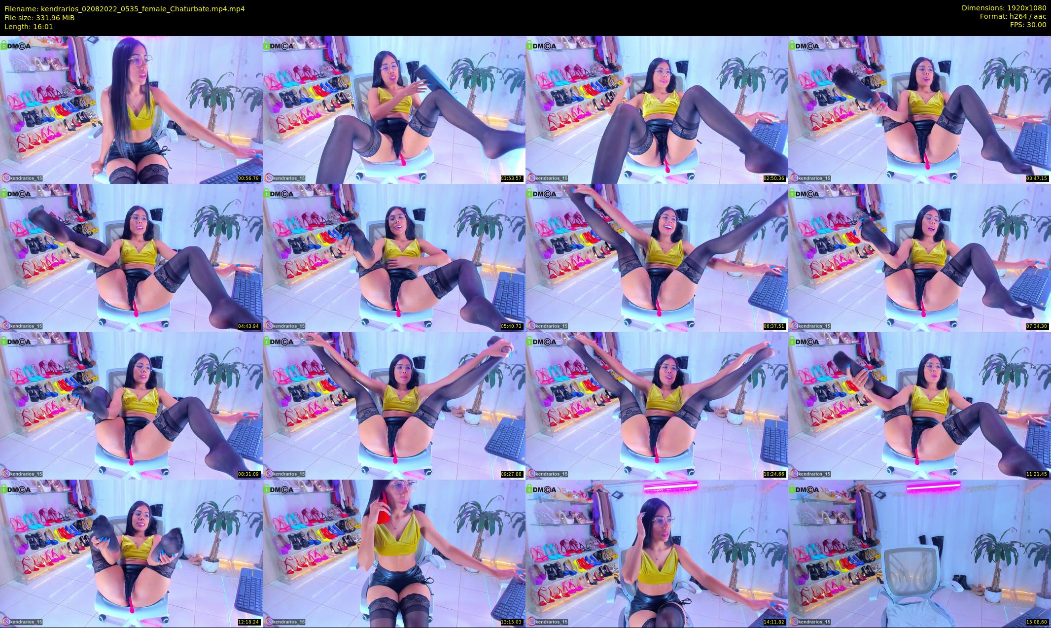 kendrarios — 17 minute Chaturbate female cam show recording, 1080p, Aug 2, 2022