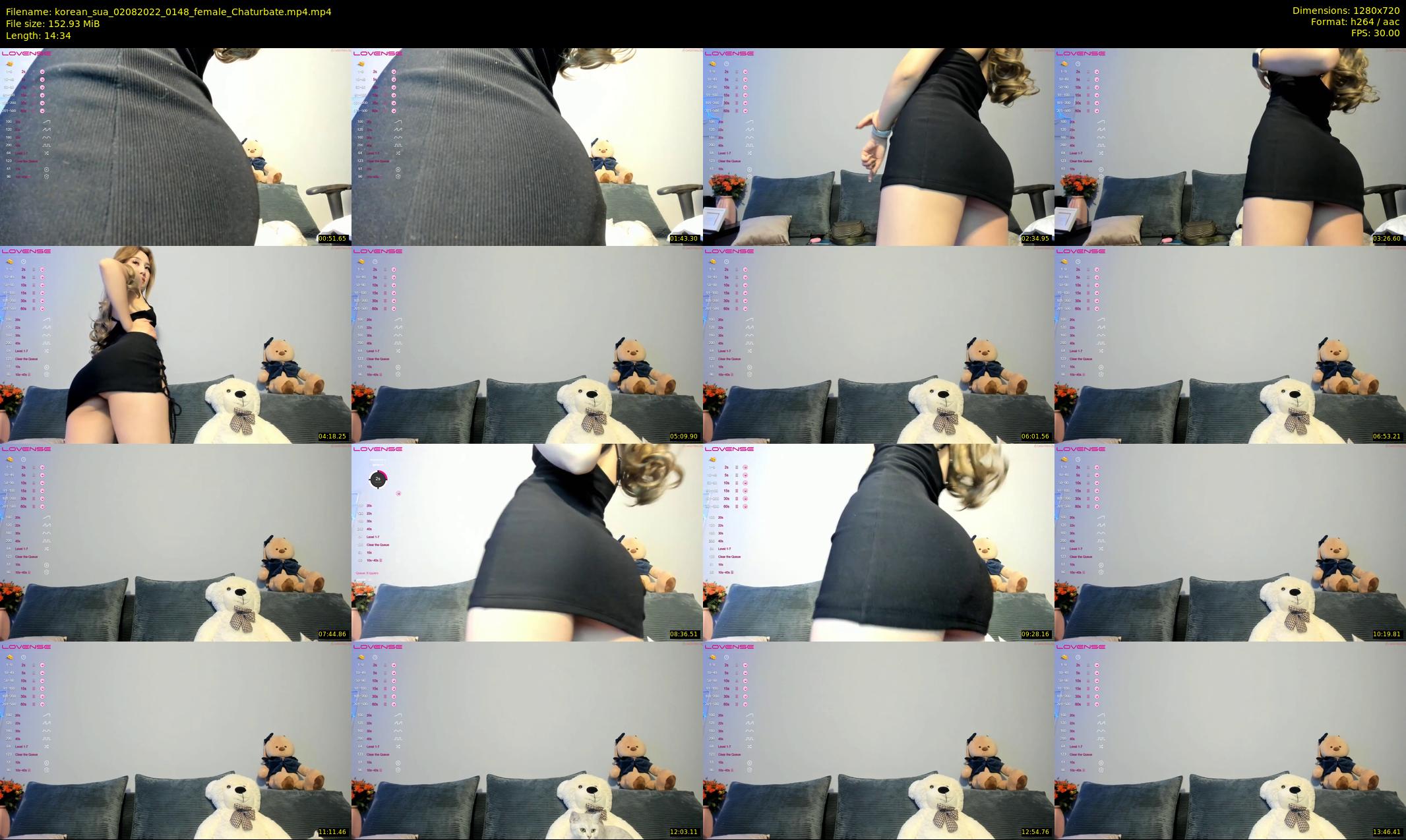 korean_sua — 15 minute Chaturbate female cam show recording, 720p, Aug 2, 2022