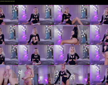 krissone — 57 minute Chaturbate female cam show recording, 720p, Aug 1, 2022