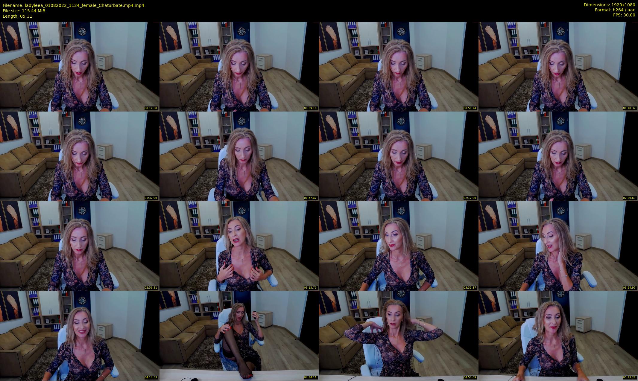ladyleea — 6 minute Chaturbate female cam show recording, 1080p, Aug 1, 2022