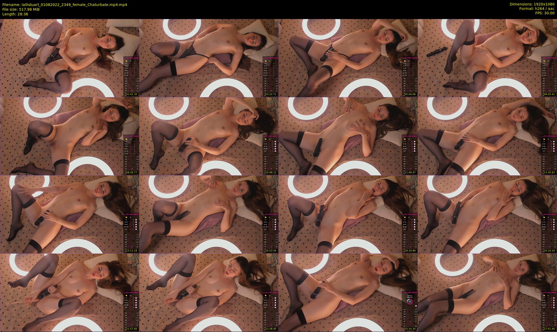 lallistuart — 29 minute Chaturbate female cam show recording, 1080p, Aug 1, 2022