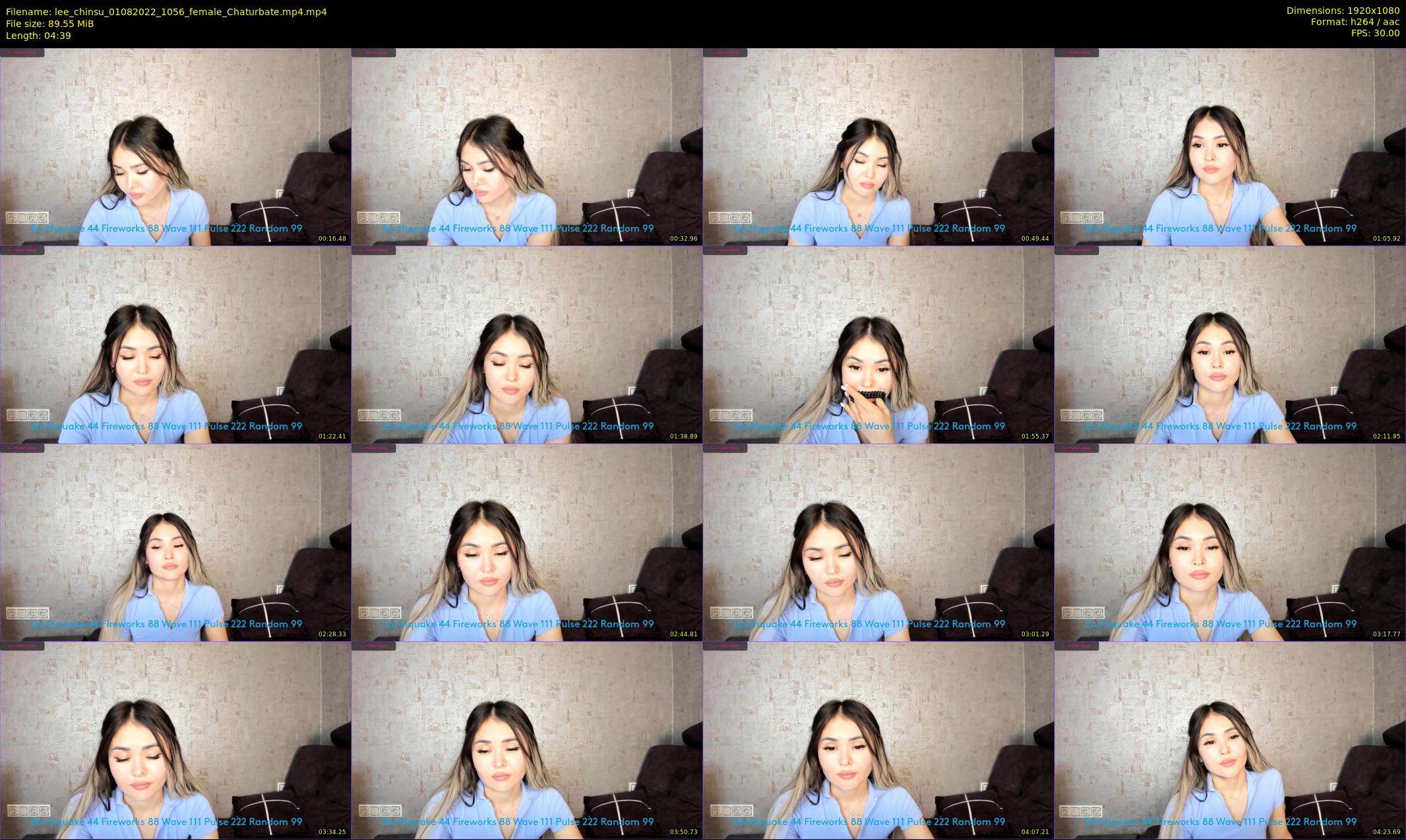 lee_chinsu — 5 minute Chaturbate female cam show recording, 1080p, Aug 1, 2022