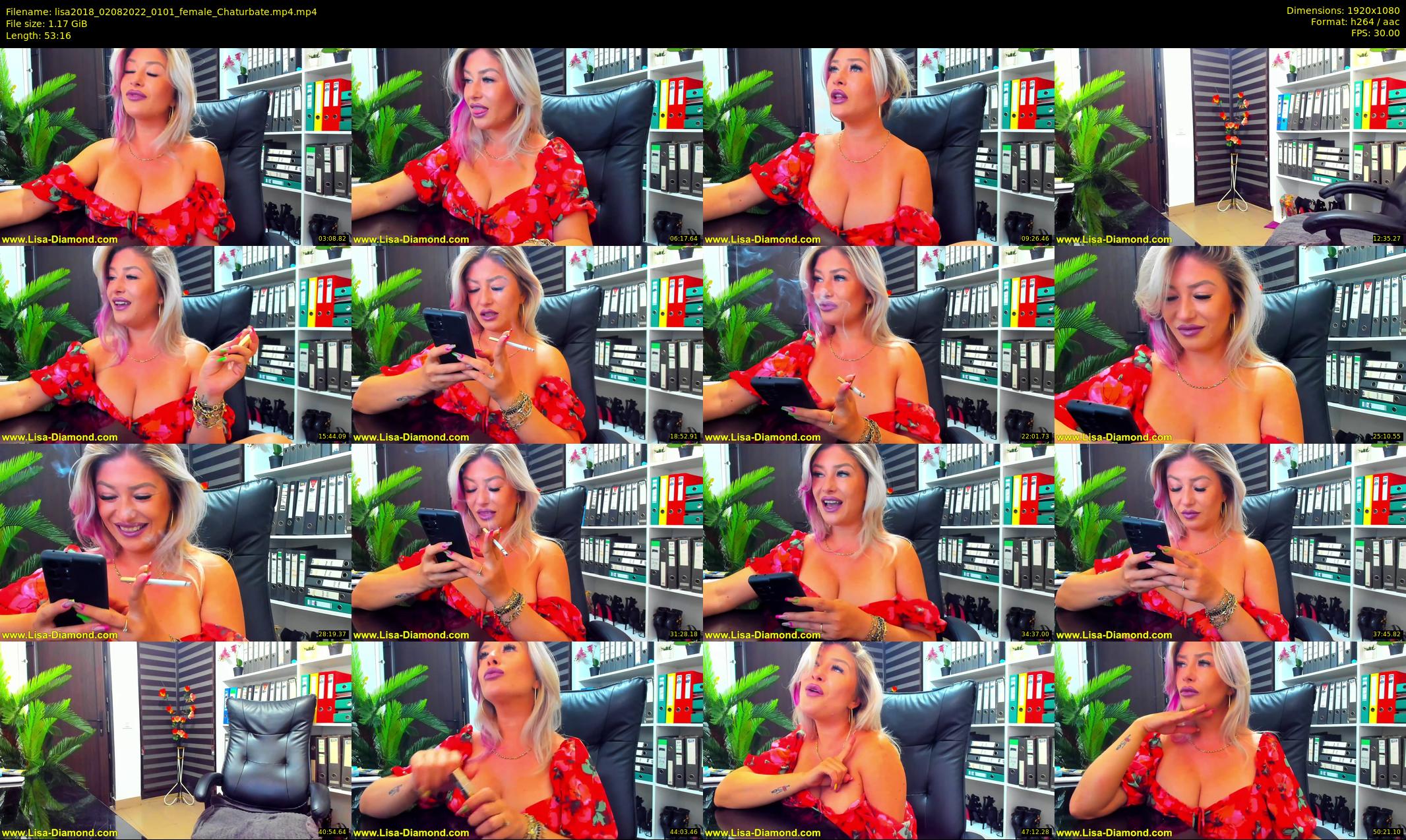 lisa2018 — 54 minute Chaturbate female cam show recording, 1080p, Aug 2, 2022