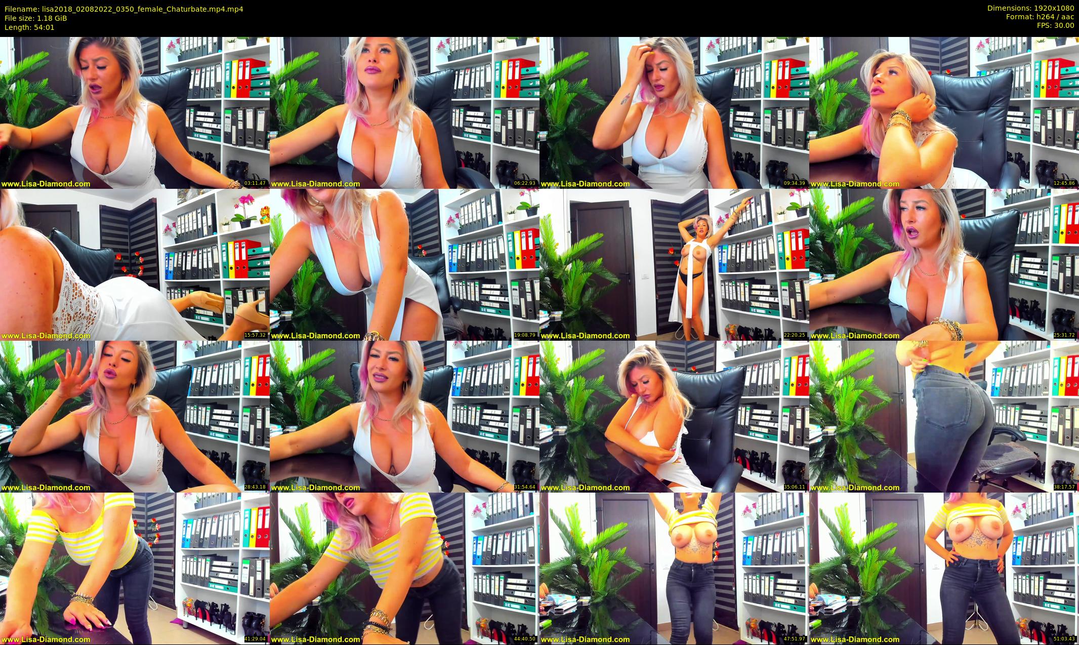 lisa2018 — 55 minute Chaturbate female cam show recording, 1080p, Aug 2, 2022