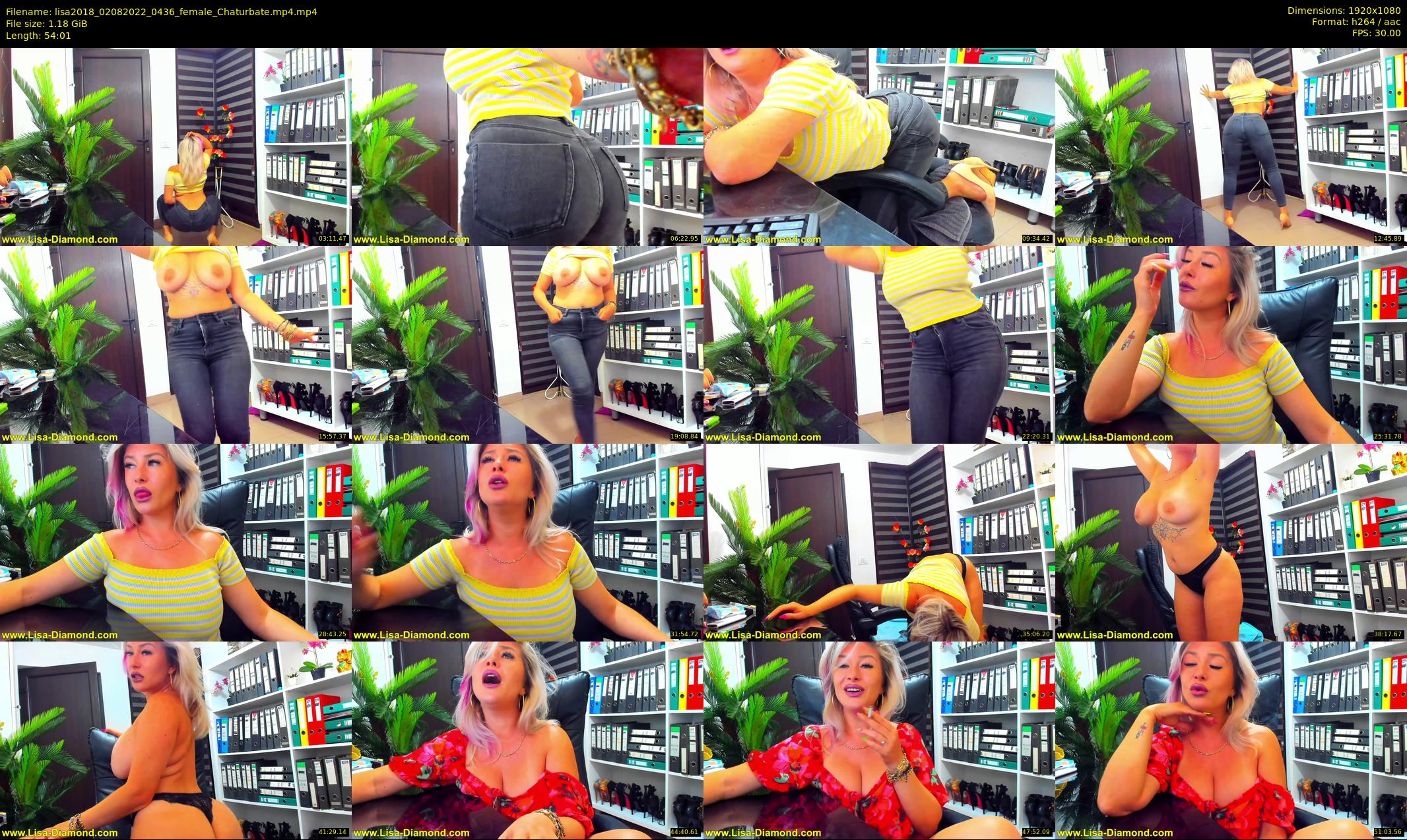 lisa2018 — 55 minute Chaturbate female cam show recording, 1080p, Aug 2, 2022