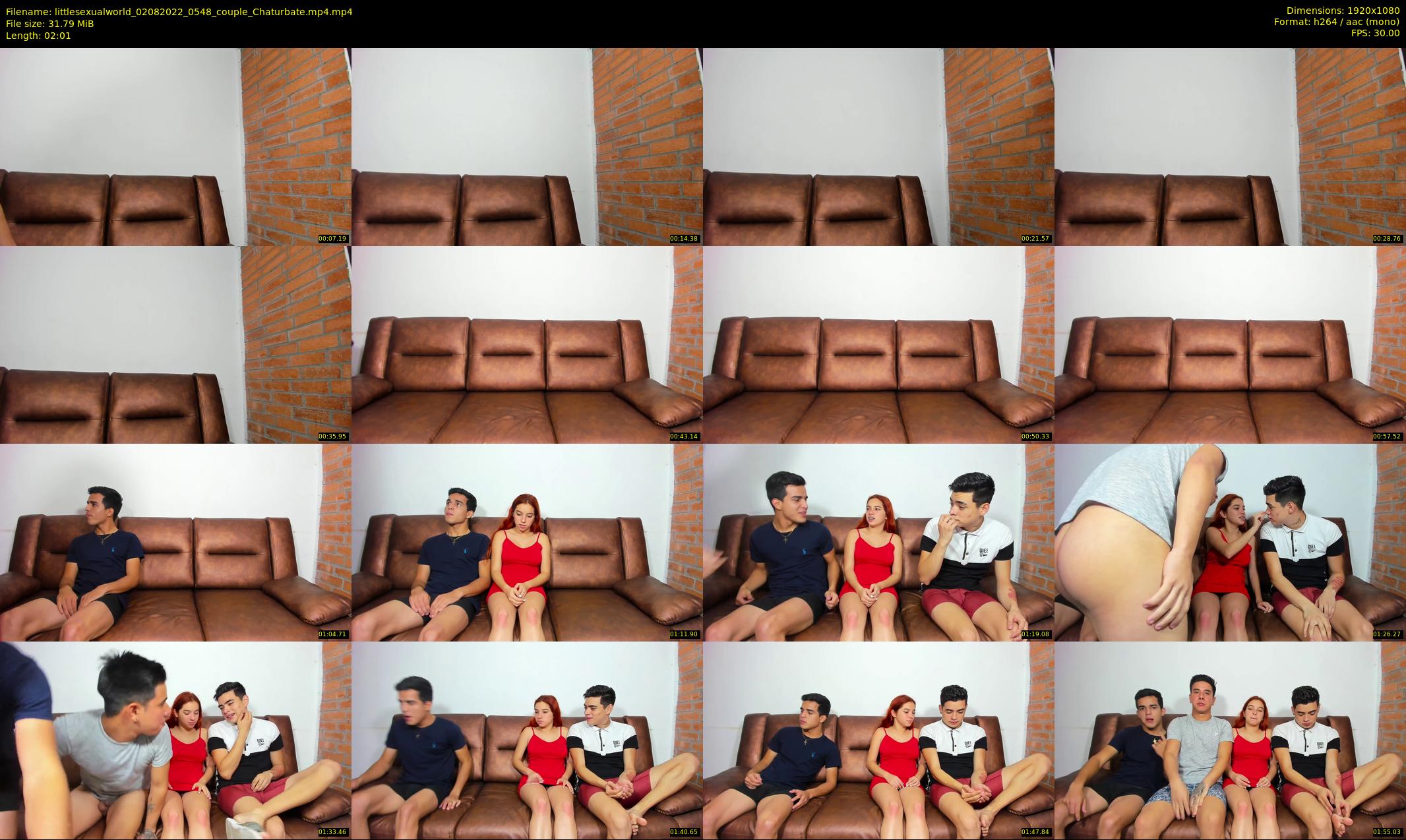 littlesexualworld — 3 minute Chaturbate couple cam show recording, 1080p, Aug 2, 2022