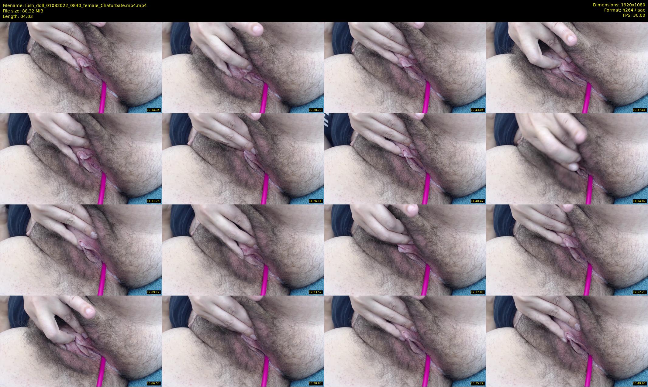 lush_doll — 5 minute Chaturbate female cam show recording, 1080p, Aug 1, 2022