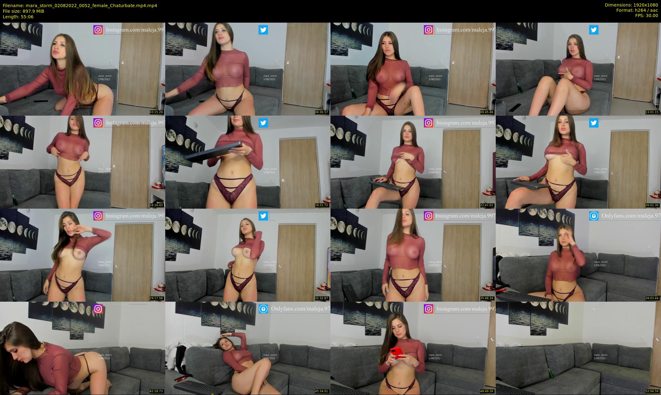 mara_storm — 56 minute Chaturbate female cam show recording, 1080p, Aug 2, 2022