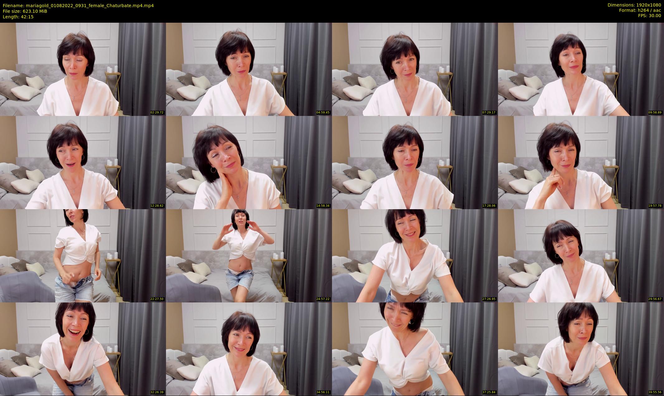 mariagold — 43 minute Chaturbate female cam show recording, 1080p, Aug 1, 2022