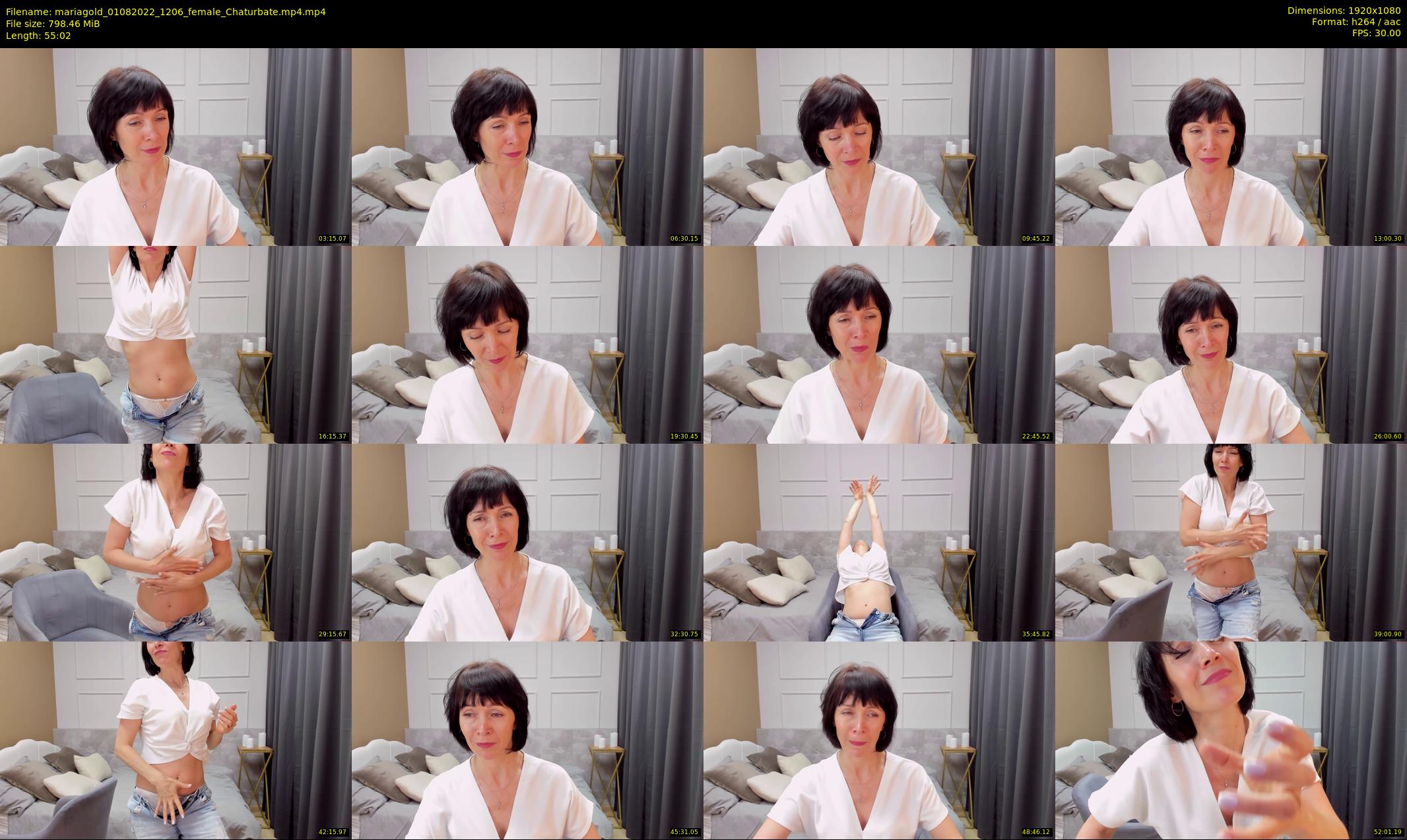 mariagold — 56 minute Chaturbate female cam show recording, 1080p, Aug 1, 2022