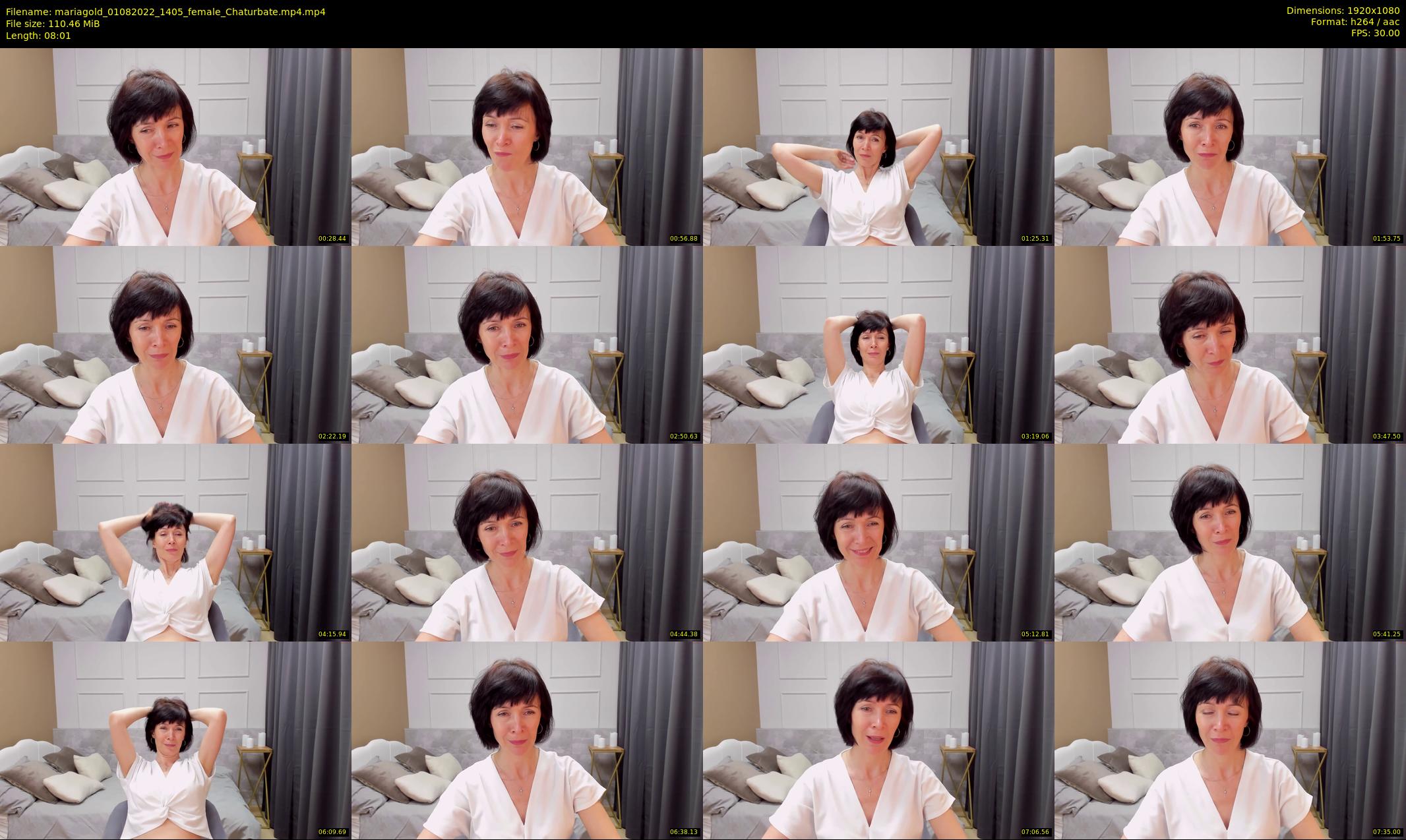 mariagold — 9 minute Chaturbate female cam show recording, 1080p, Aug 1, 2022