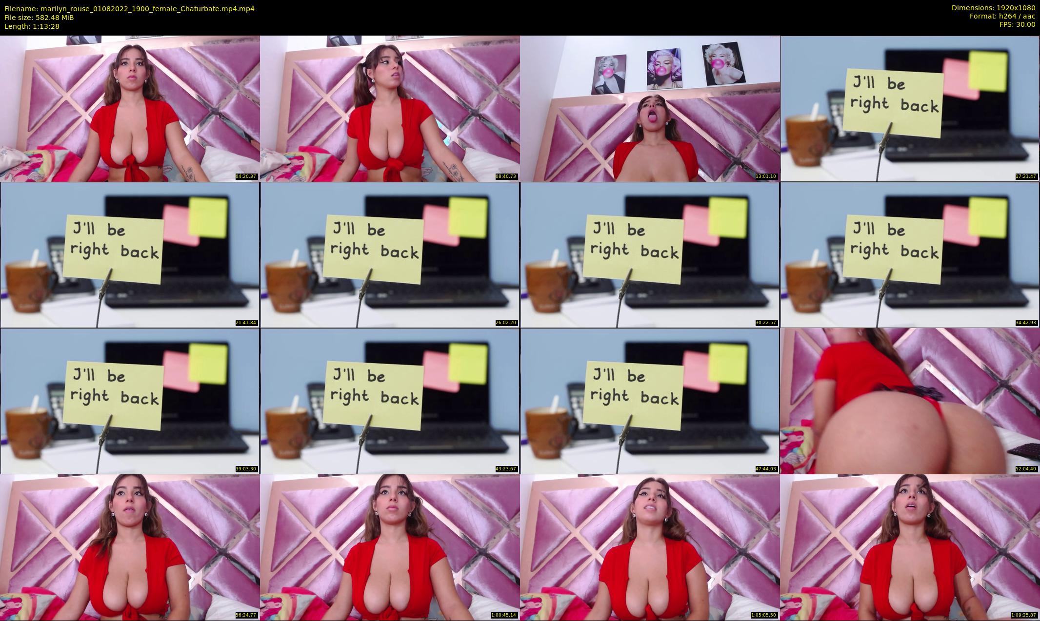 marilyn_rouse — 74 minute Chaturbate female cam show recording, 1080p, Aug 1, 2022