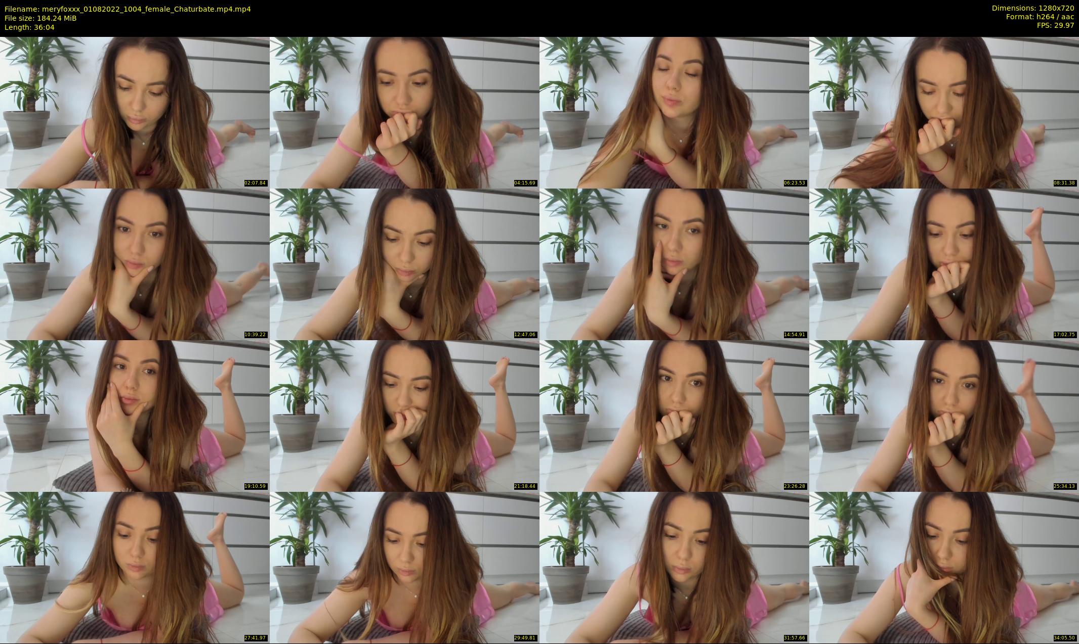 meryfoxxx — 37 minute Chaturbate female cam show recording, 720p, Aug 1, 2022