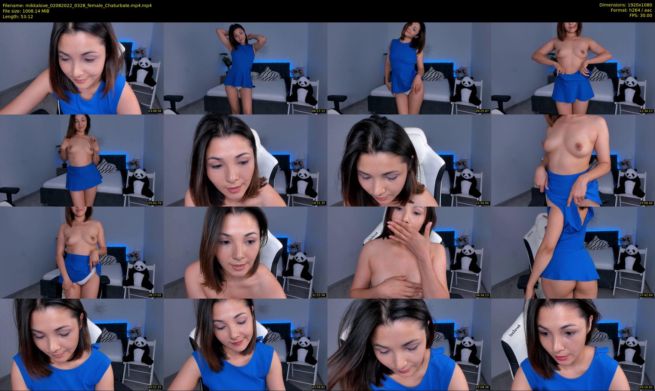 mikkalove — 54 minute Chaturbate female cam show recording, 1080p, Aug 2, 2022