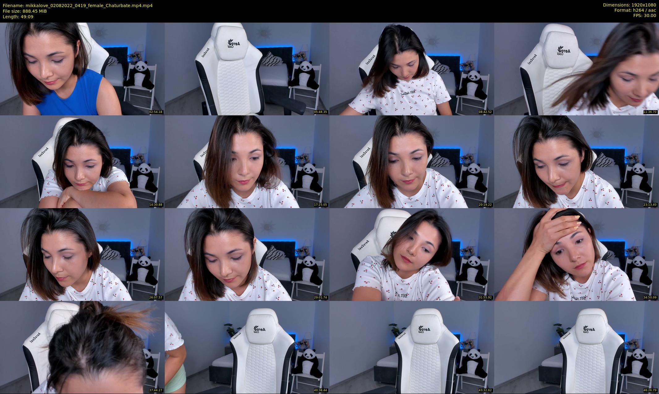 mikkalove — 50 minute Chaturbate female cam show recording, 1080p, Aug 2, 2022