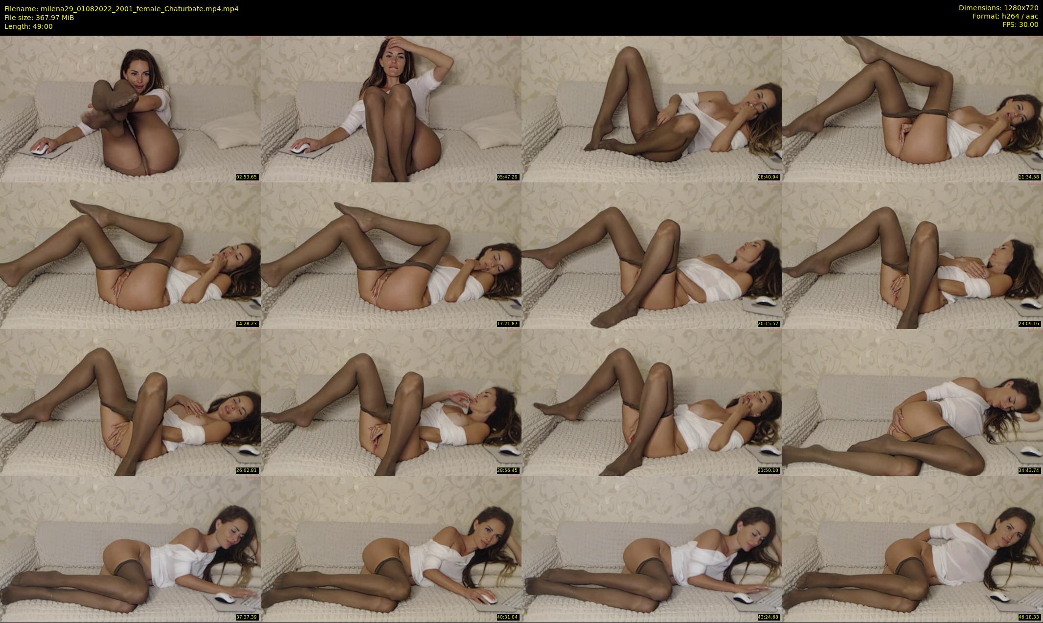 milena29 — 49 minute Chaturbate female cam show recording, 720p, Aug 1, 2022