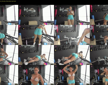 mimmyfit1 — 54 minute Chaturbate female cam show recording, 1080p, Aug 1, 2022
