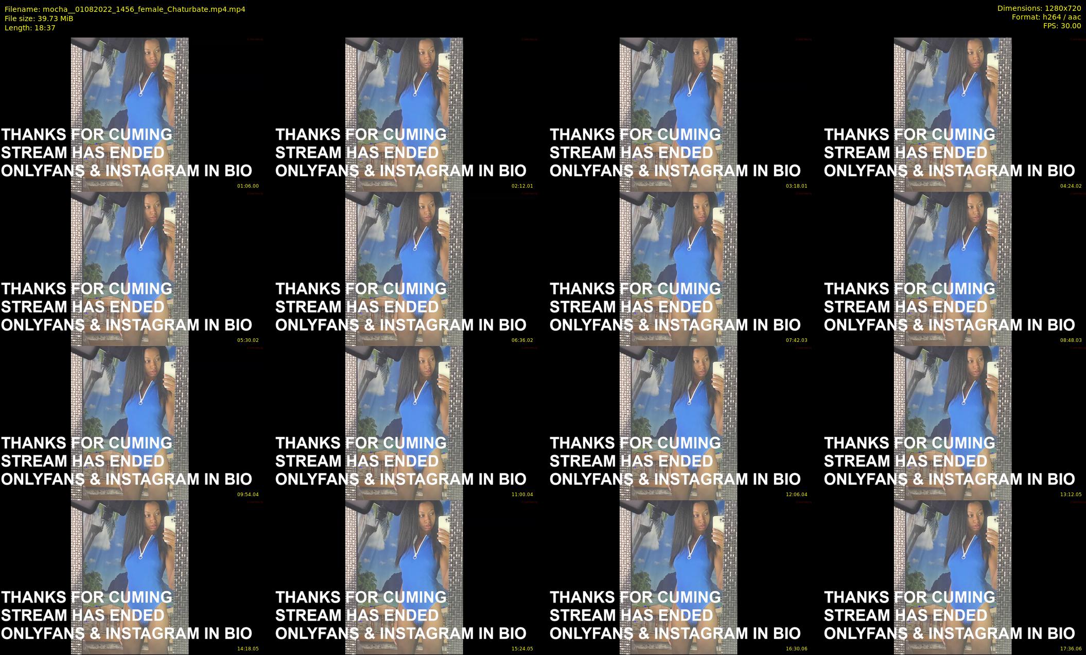 mocha_ — 19 minute Chaturbate female cam show recording, 720p, Aug 1, 2022