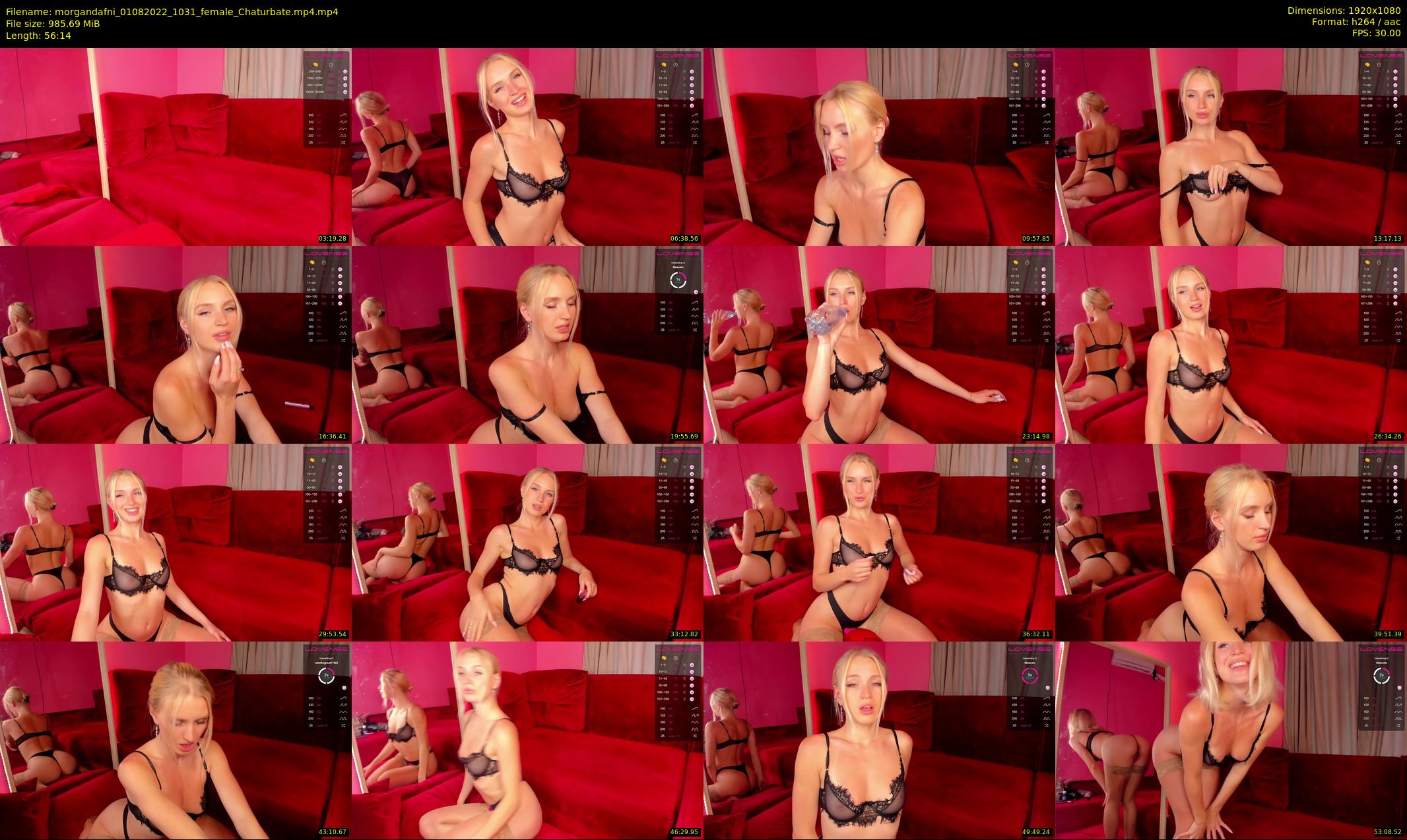 morgandafni — 57 minute Chaturbate couple cam show recording, 1080p, Aug 1, 2022