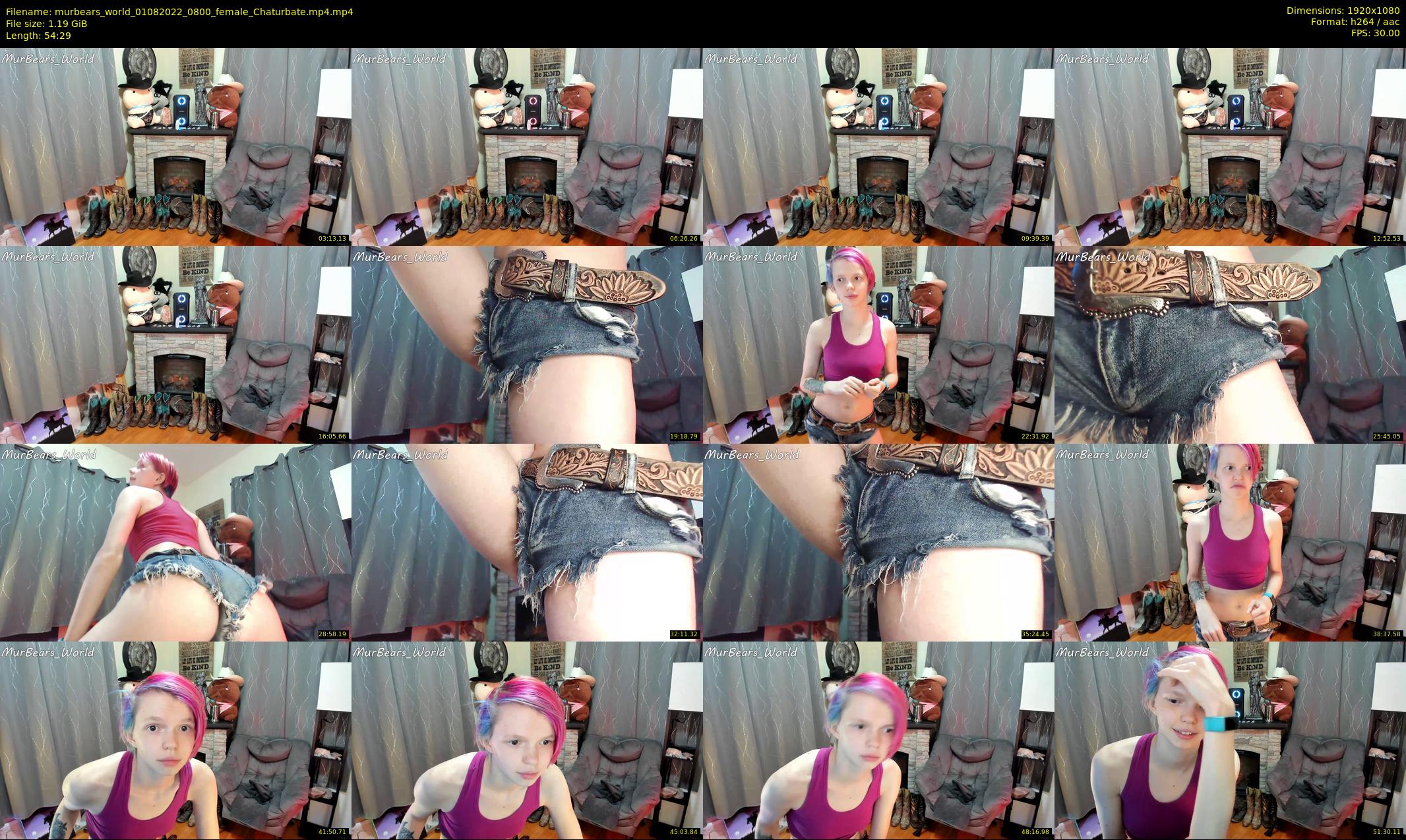 murbears_world — 55 minute Chaturbate female cam show recording, 1080p, Aug 1, 2022