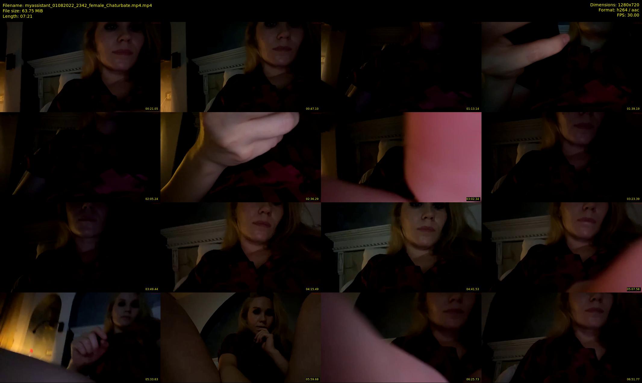 myassistant — 8 minute Chaturbate female cam show recording, 720p, Aug 1, 2022