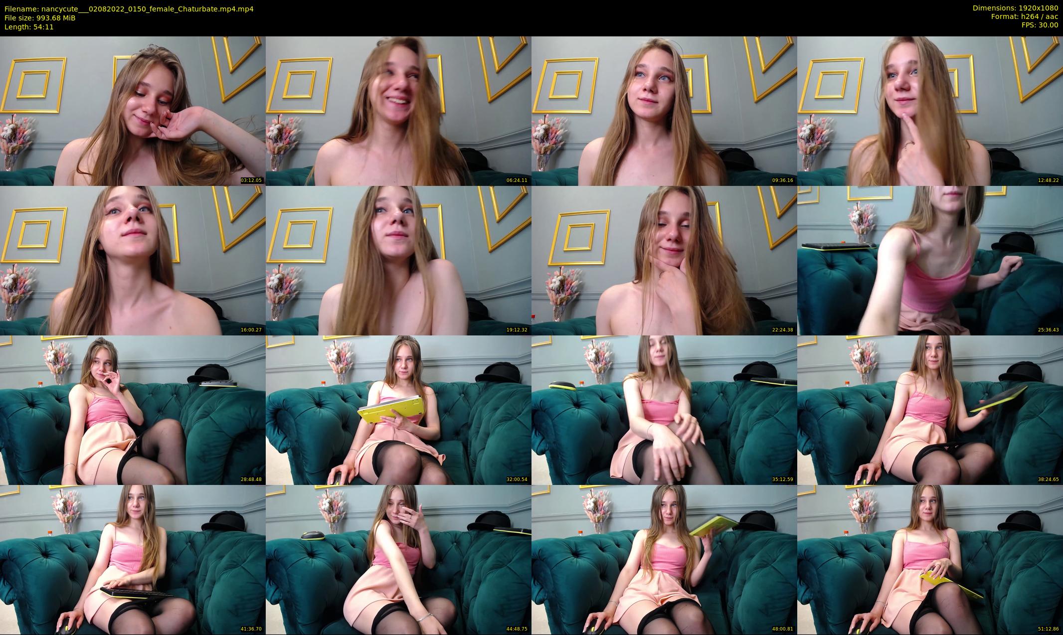 nancycute__ — 55 minute Chaturbate female cam show recording, 1080p, Aug 2, 2022