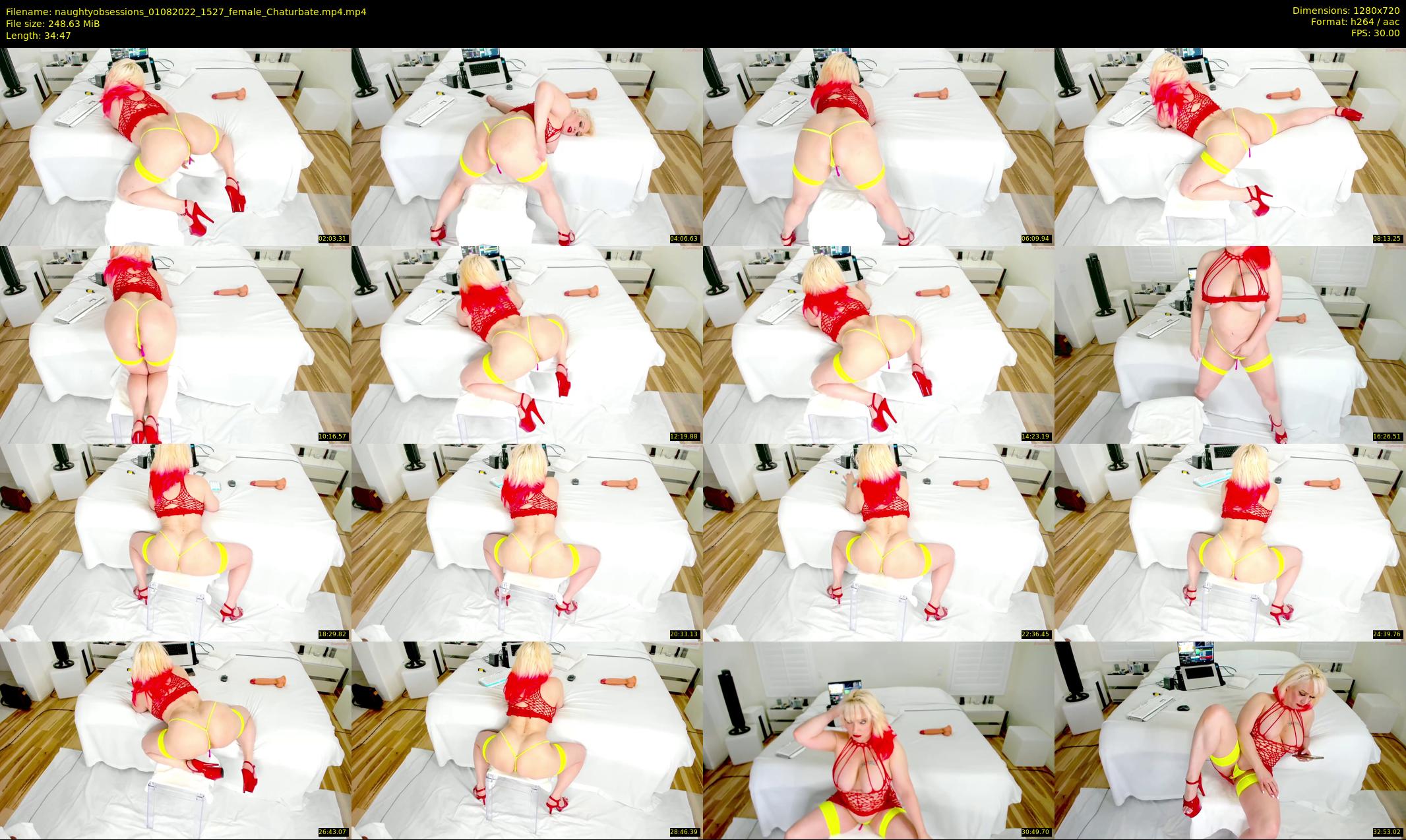 naughtyobsessions — 35 minute Chaturbate female cam show recording, 720p, Aug 1, 2022