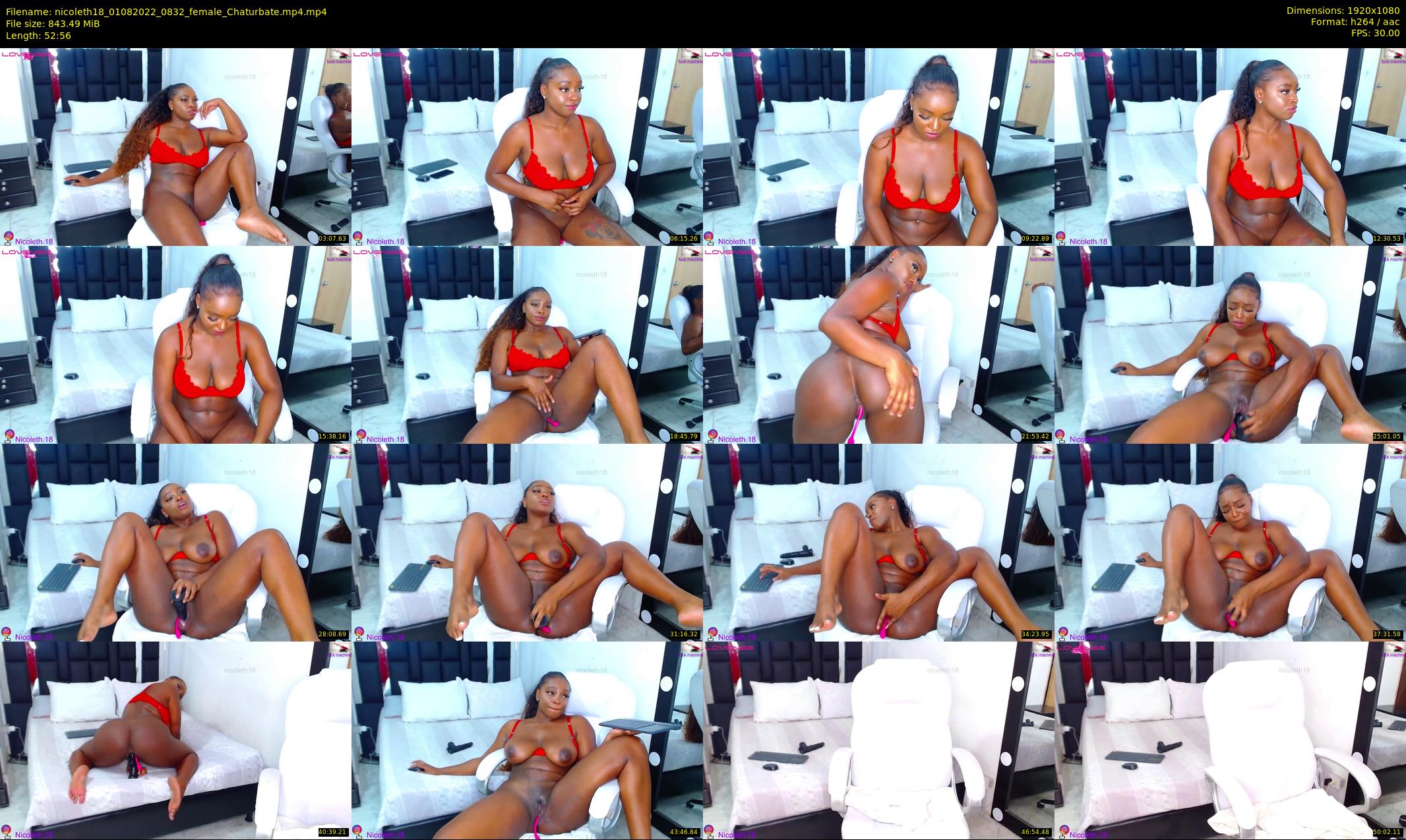 nicoleth18 — 53 minute Chaturbate female cam show recording, 1080p, Aug 1, 2022