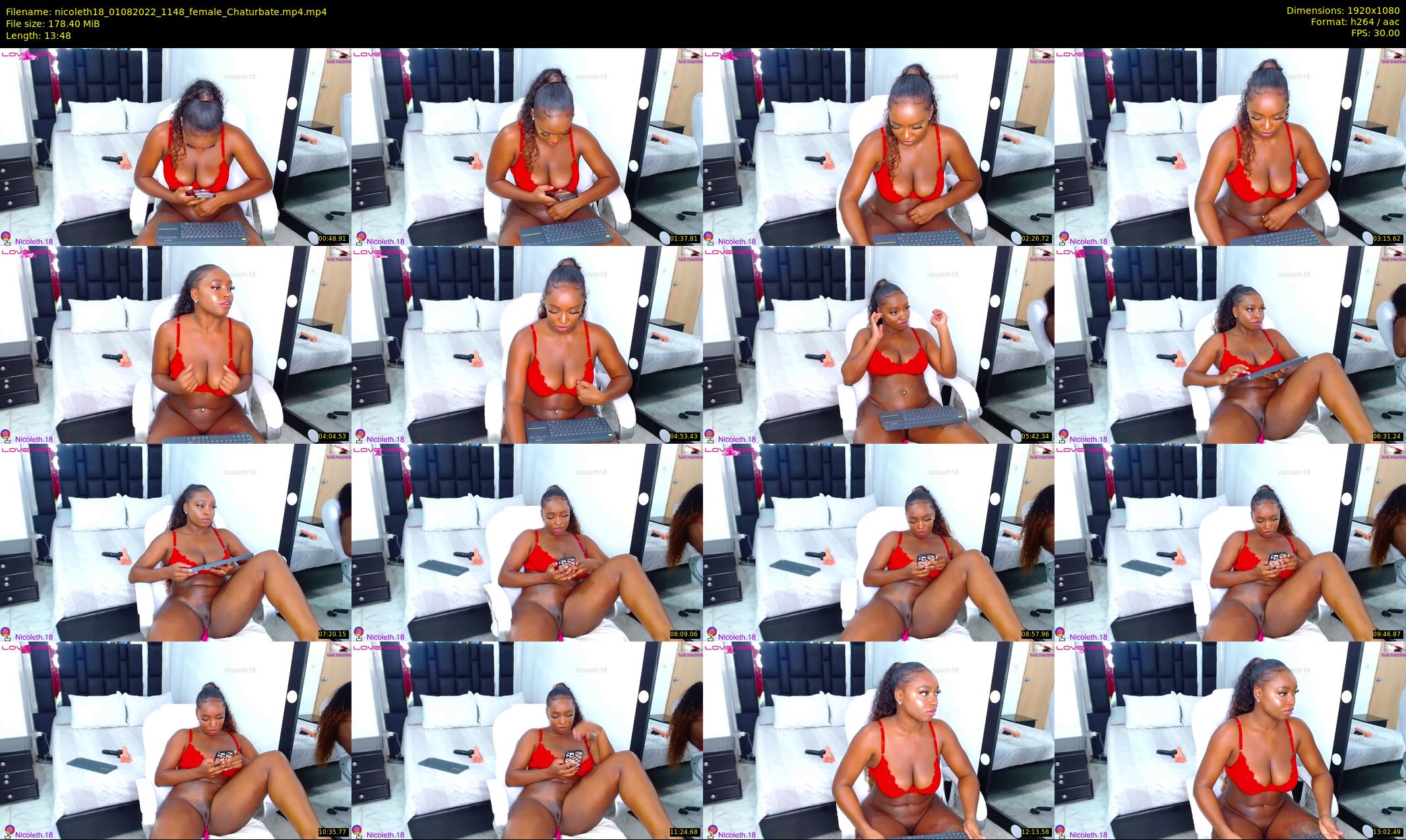 nicoleth18 — 14 minute Chaturbate female cam show recording, 1080p, Aug 1, 2022