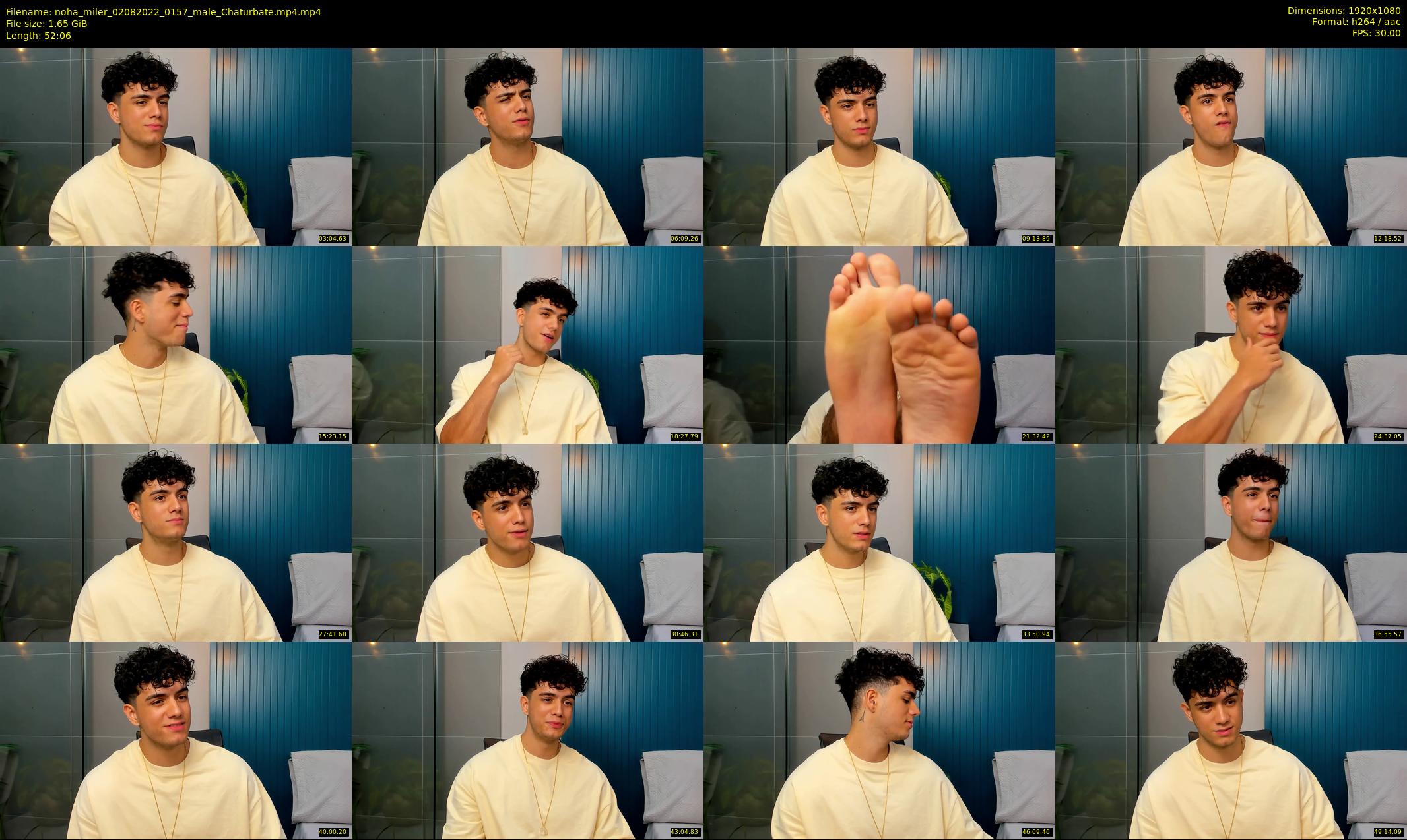 noha_miler — 53 minute Chaturbate male cam show recording, 1080p, Aug 2, 2022