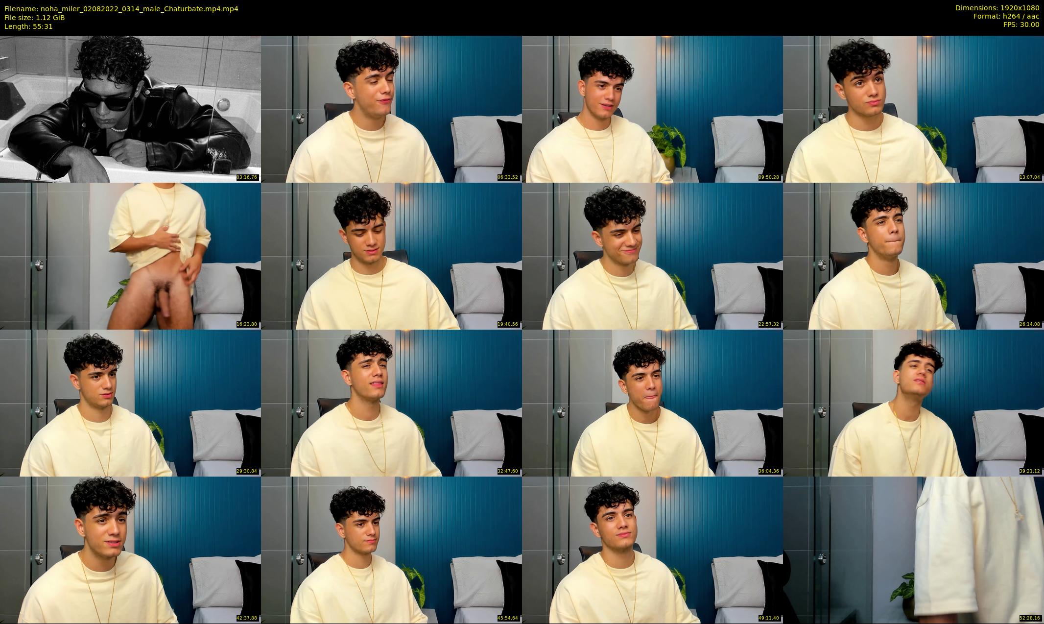 noha_miler — 56 minute Chaturbate male cam show recording, 1080p, Aug 2, 2022