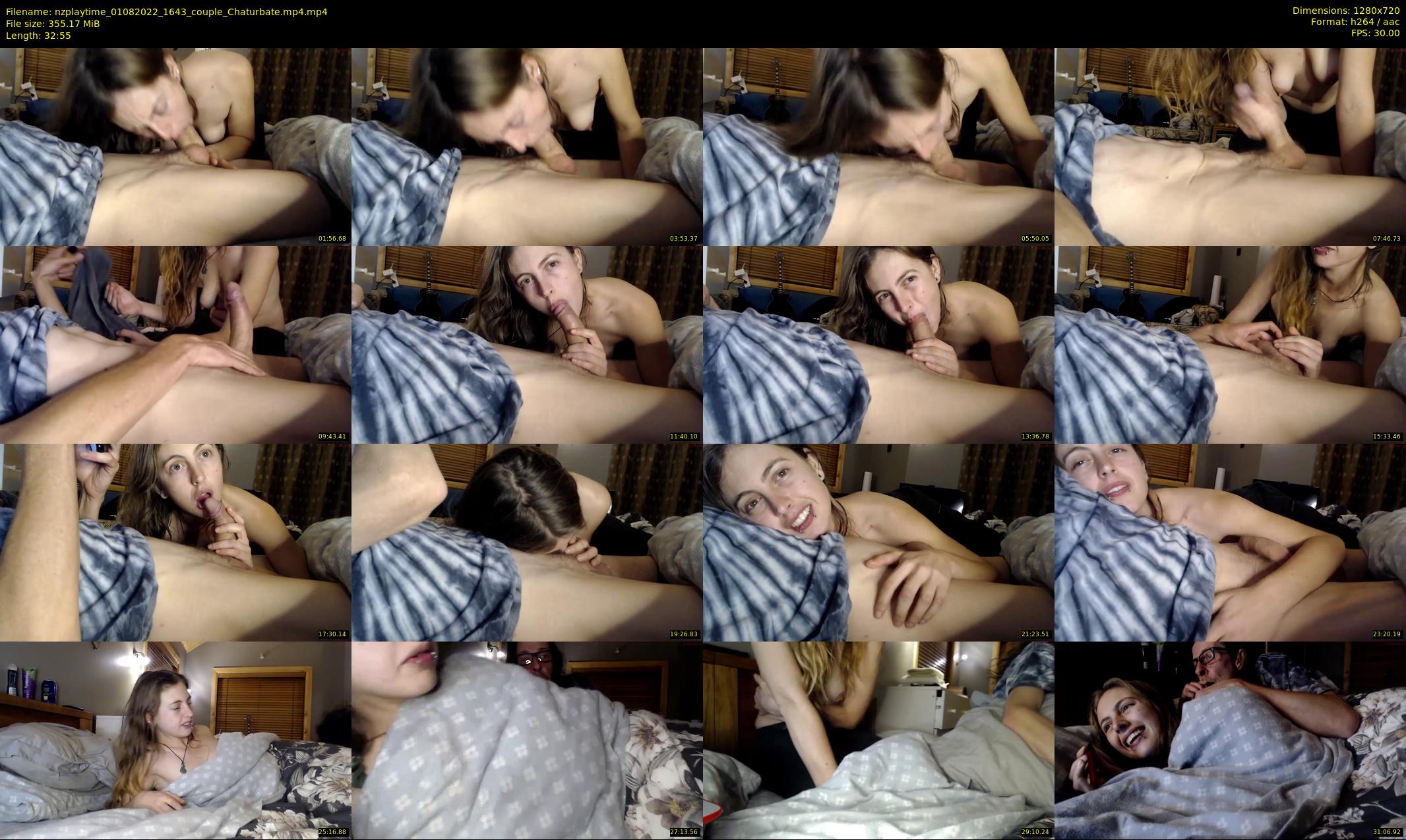 nzplaytime — 33 minute Chaturbate couple cam show recording, 720p, Aug 1, 2022